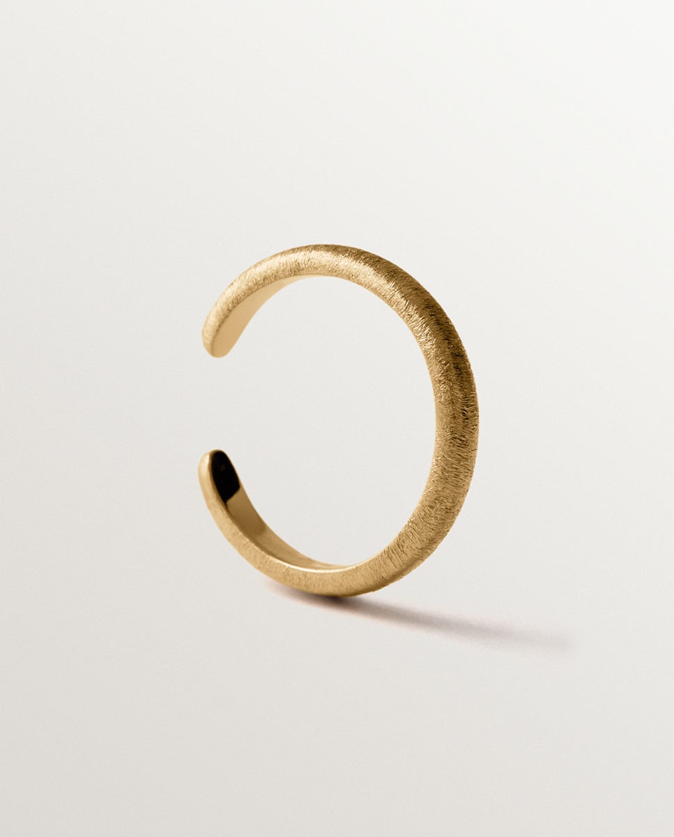 Toe Ring de Prata 925 Banhada em Ouro Amarelo de 18k Dourado-5
