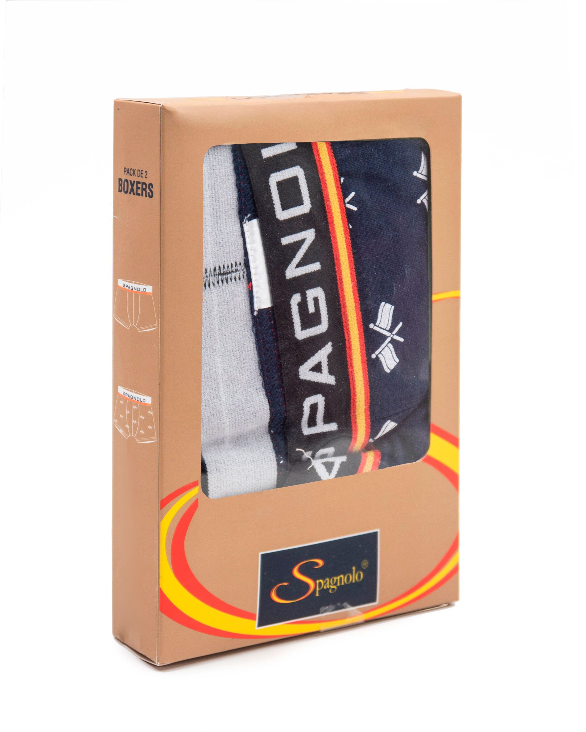 Pack de Boxers em Malha Azul-marinho Azul-4