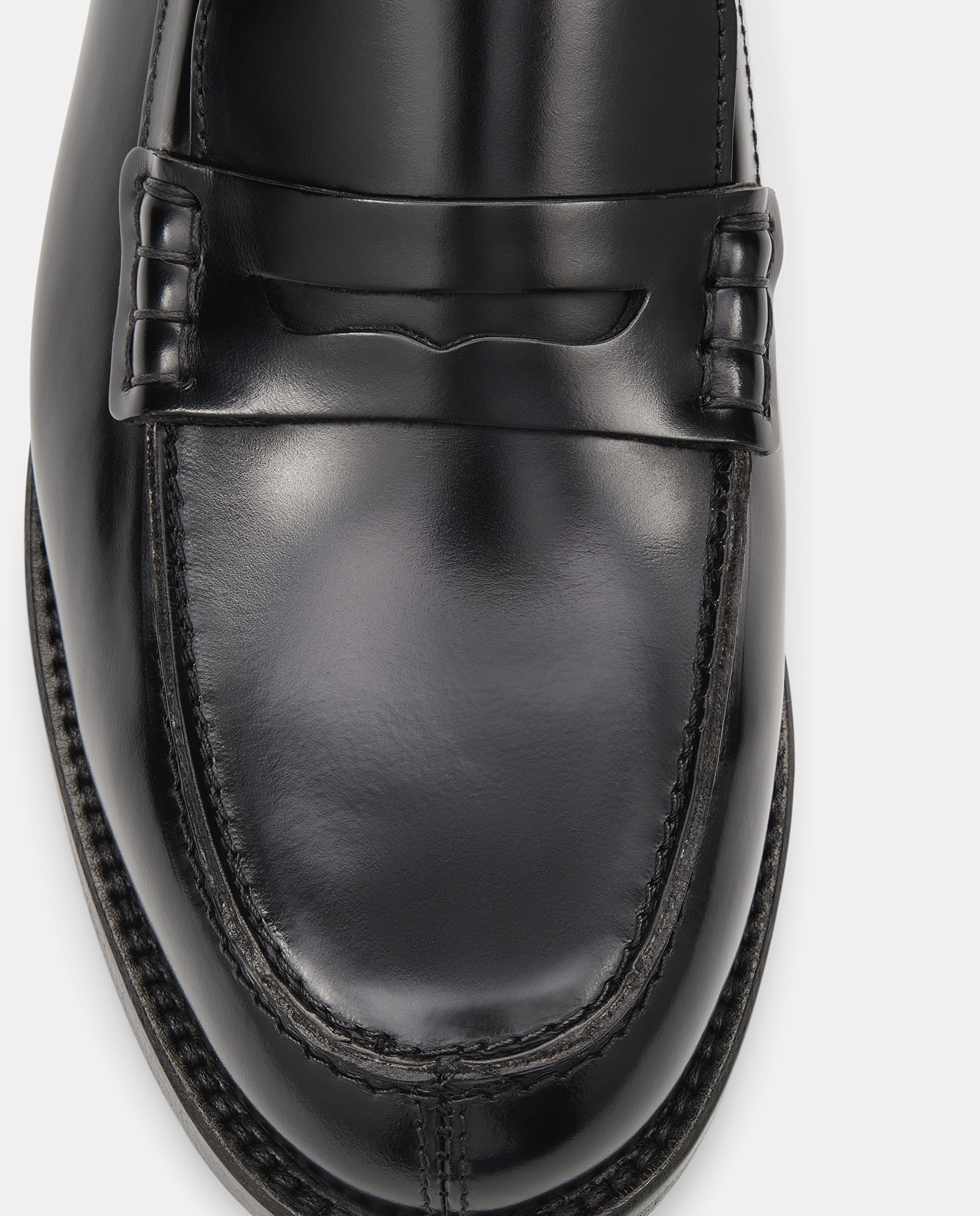 Mocassins Chris de Pele de Bovino Preto-4