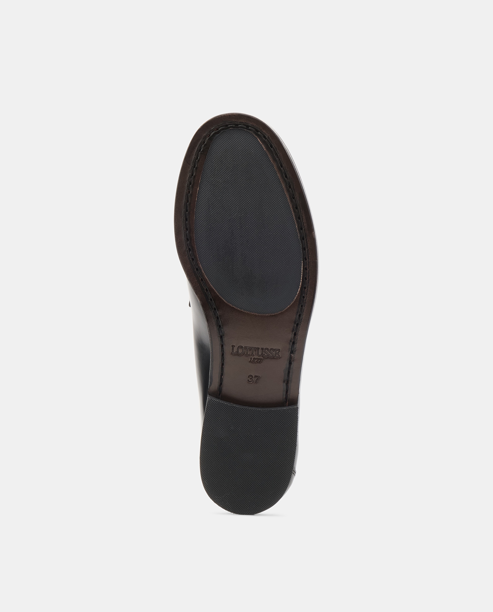 Mocassins Chris de Pele de Bovino Preto-5