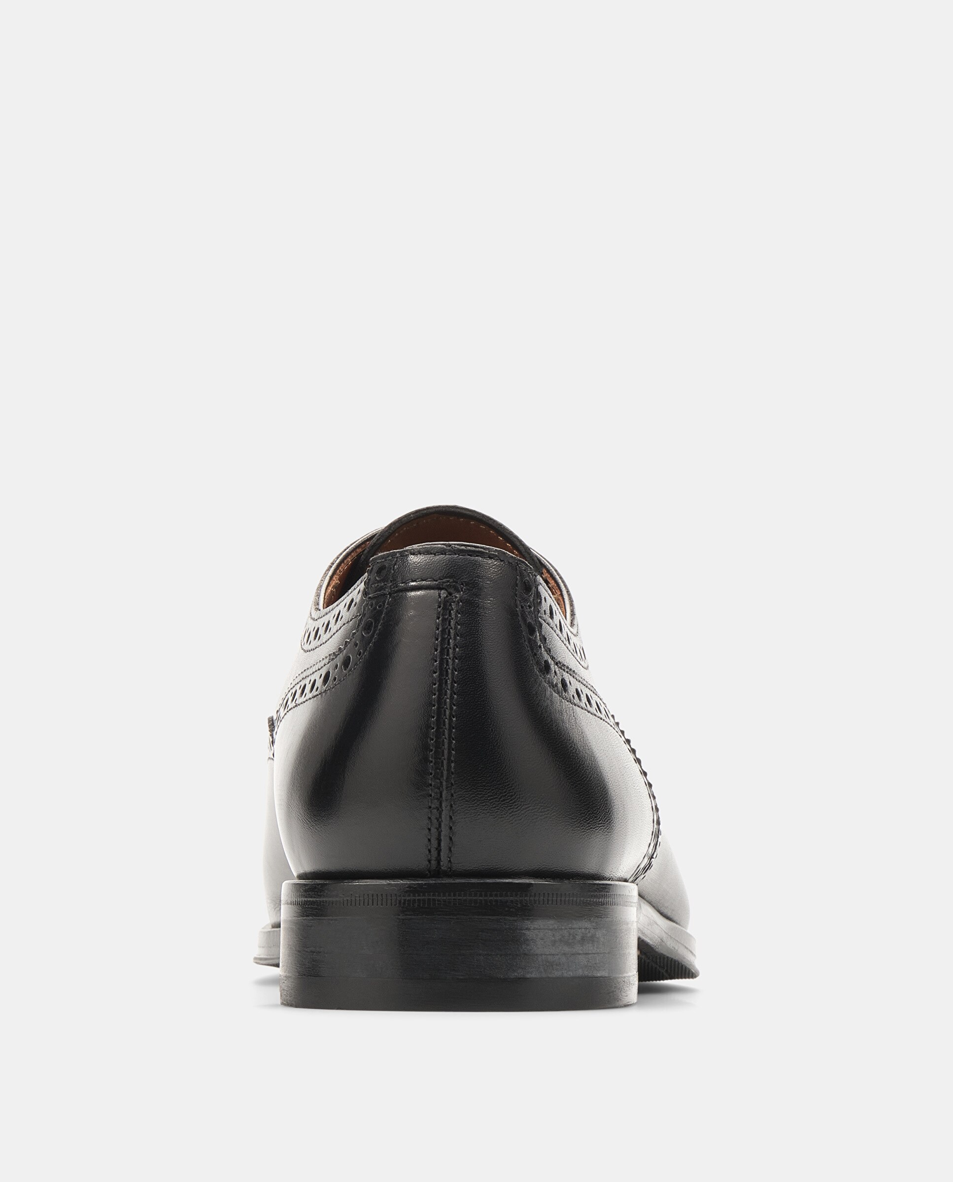 Sapatos Oxford Lenox em Pele de Bovino Preto-3