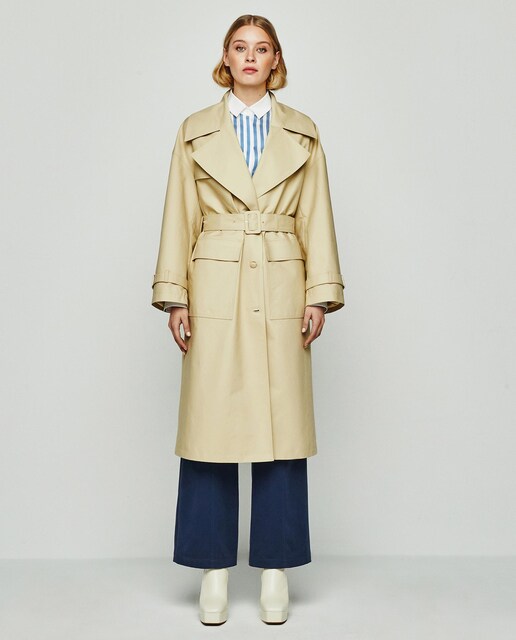 Imagem 0 de Gabardina Oversize Water-Repelent