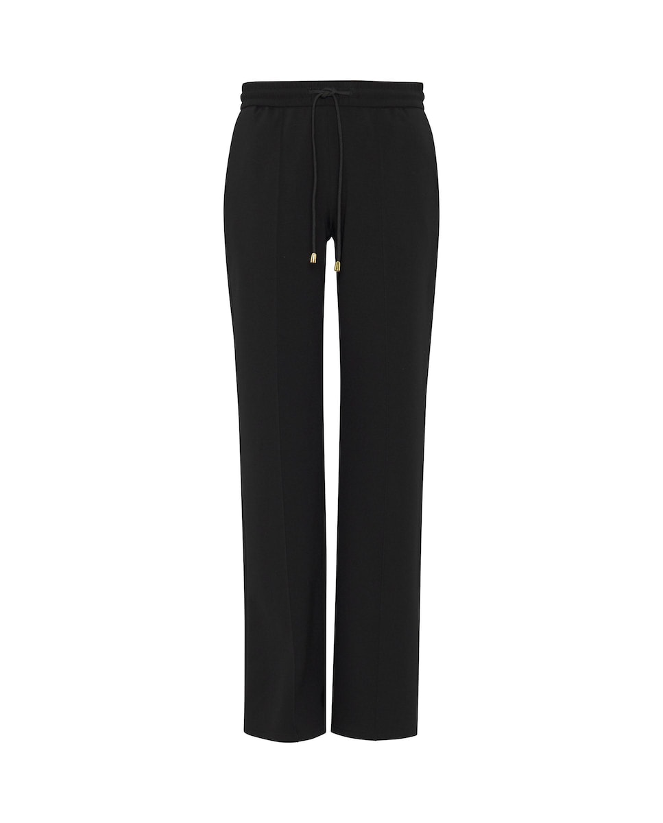 Calças Jogger Stretch em Tecido Técnico Preto-4