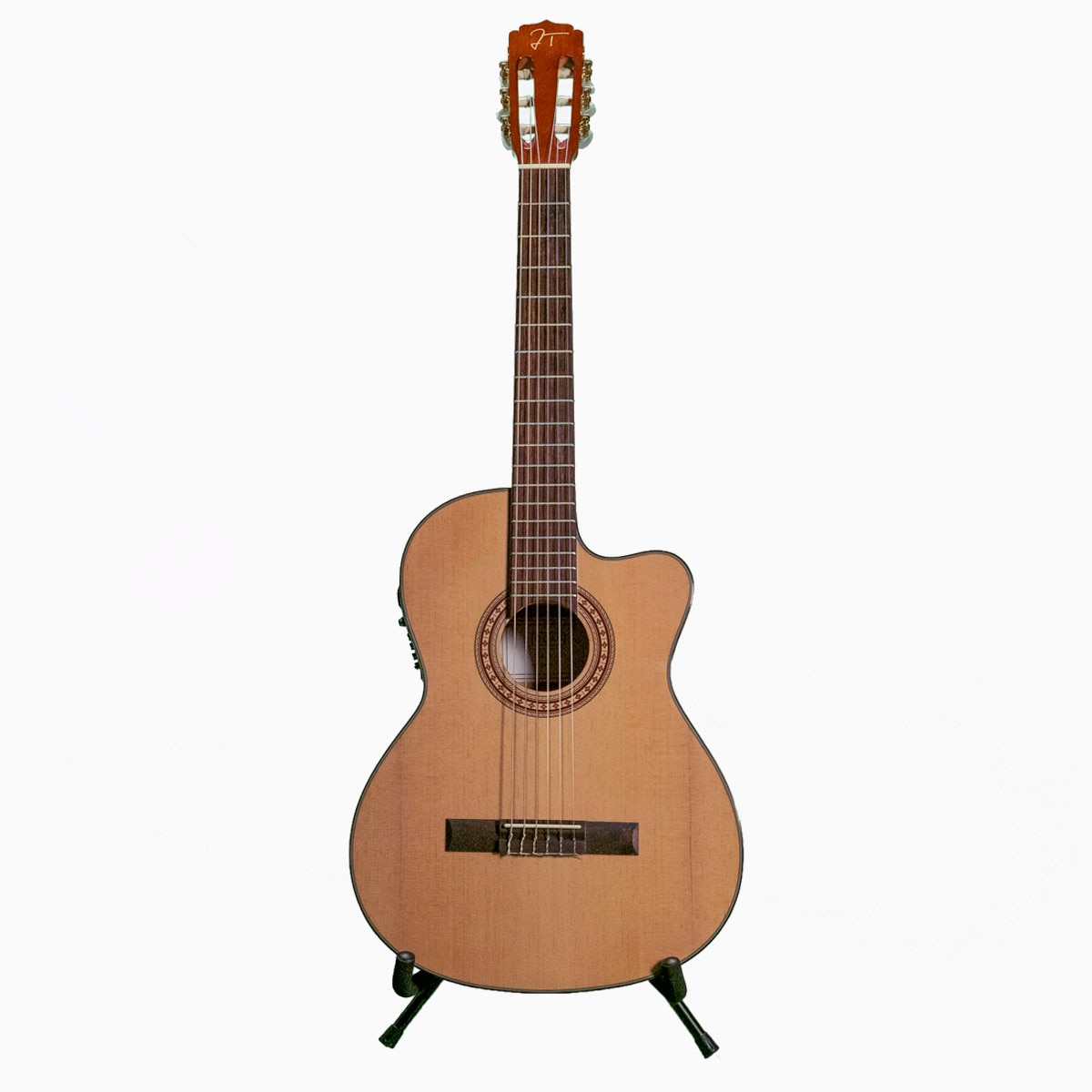 Imagem 0 de Guitarra clássica com pré-amplificador Oqan Qgc-20Ce