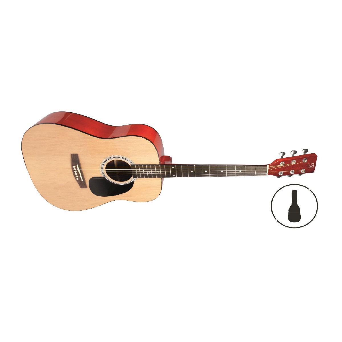 Imagem 0 de Guitarra Acústica Oqan QGA-16 GB