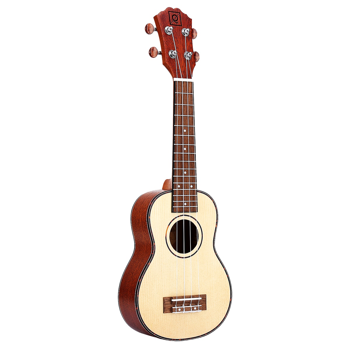 Ukulele Soprano Oqan QUK-7S EXOTIC Natural-1