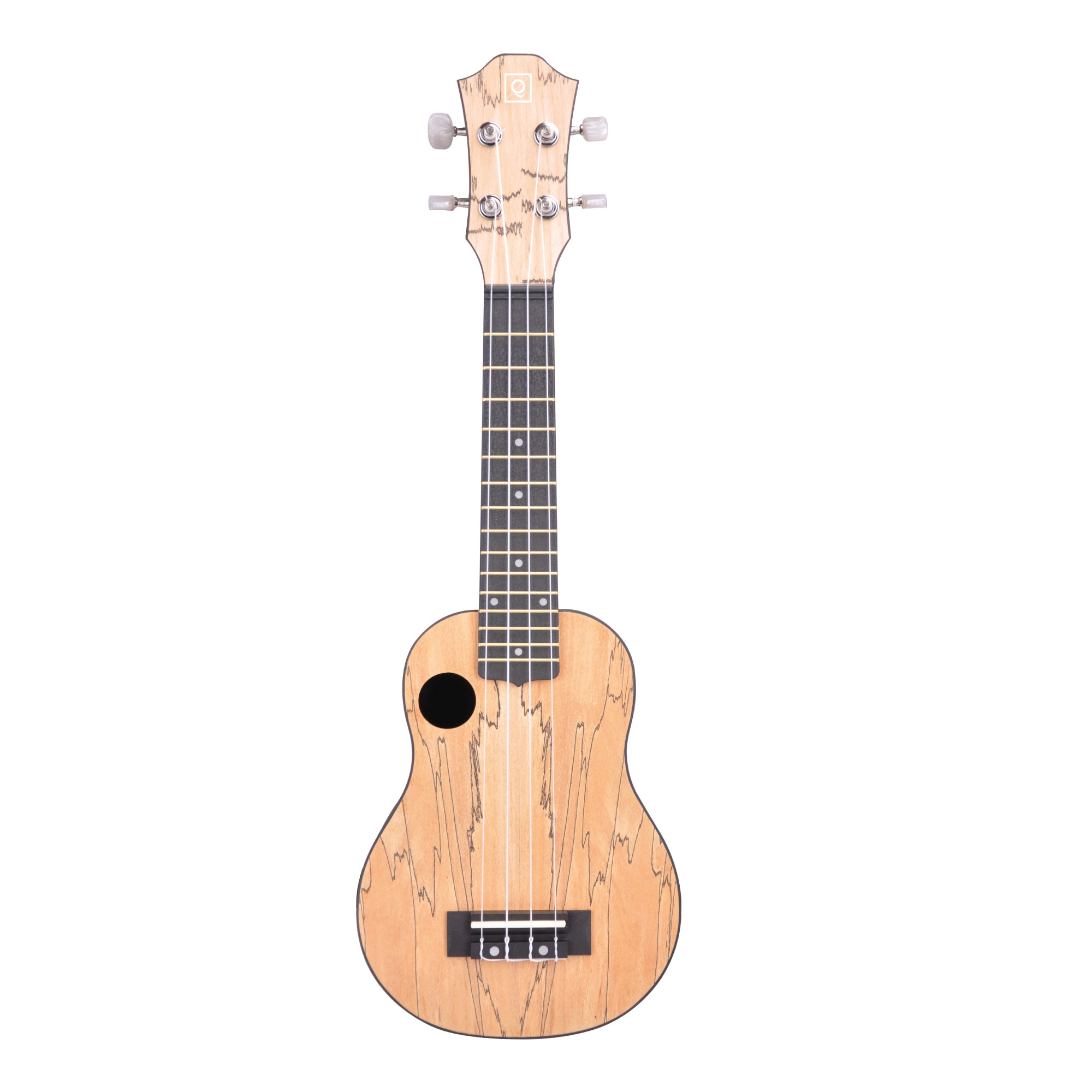 Ukulele Soprano Oqan QUK-C SM Bordo de Bordo Natural-1