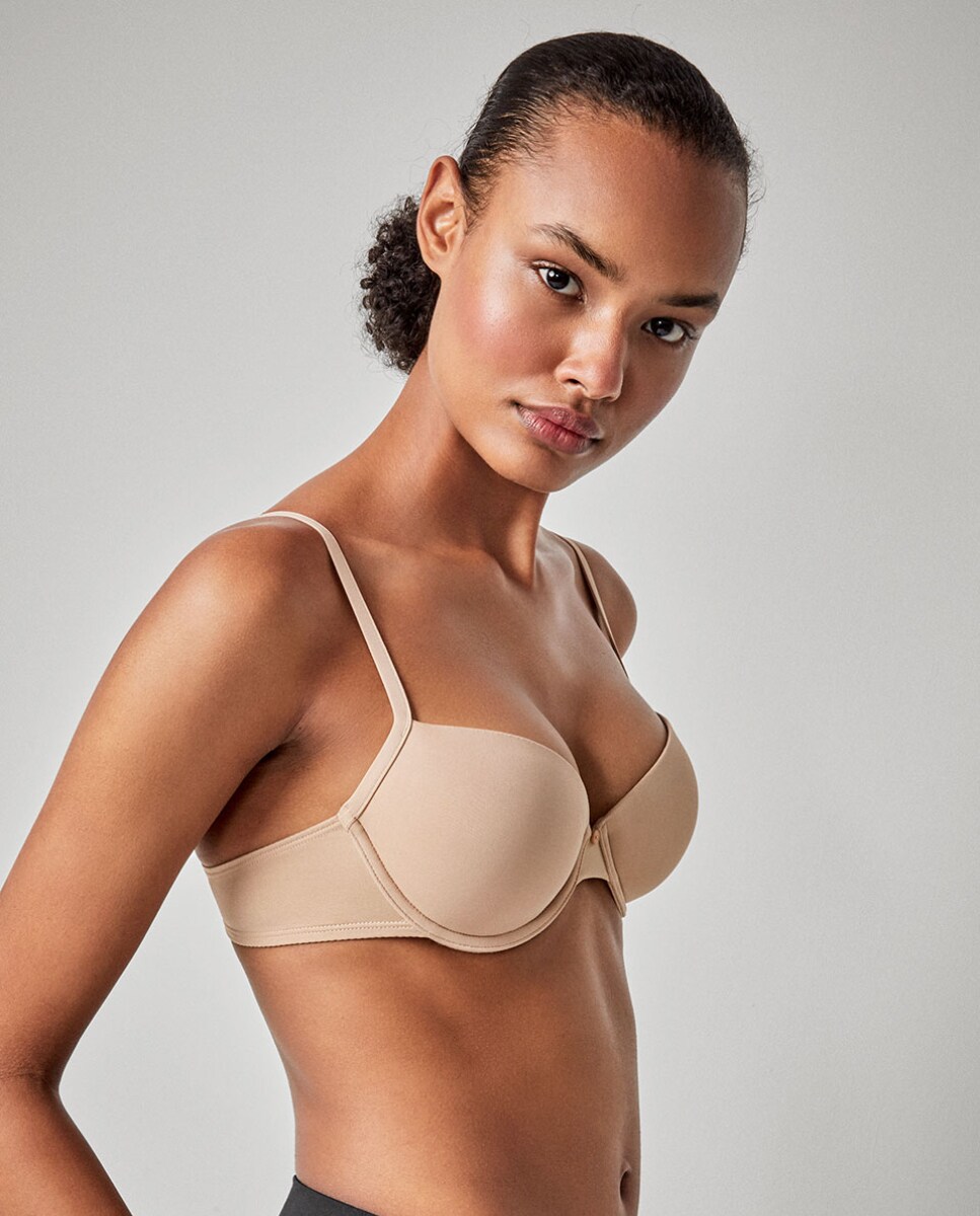 Soutien Básico com Aro e Foam Nude-2