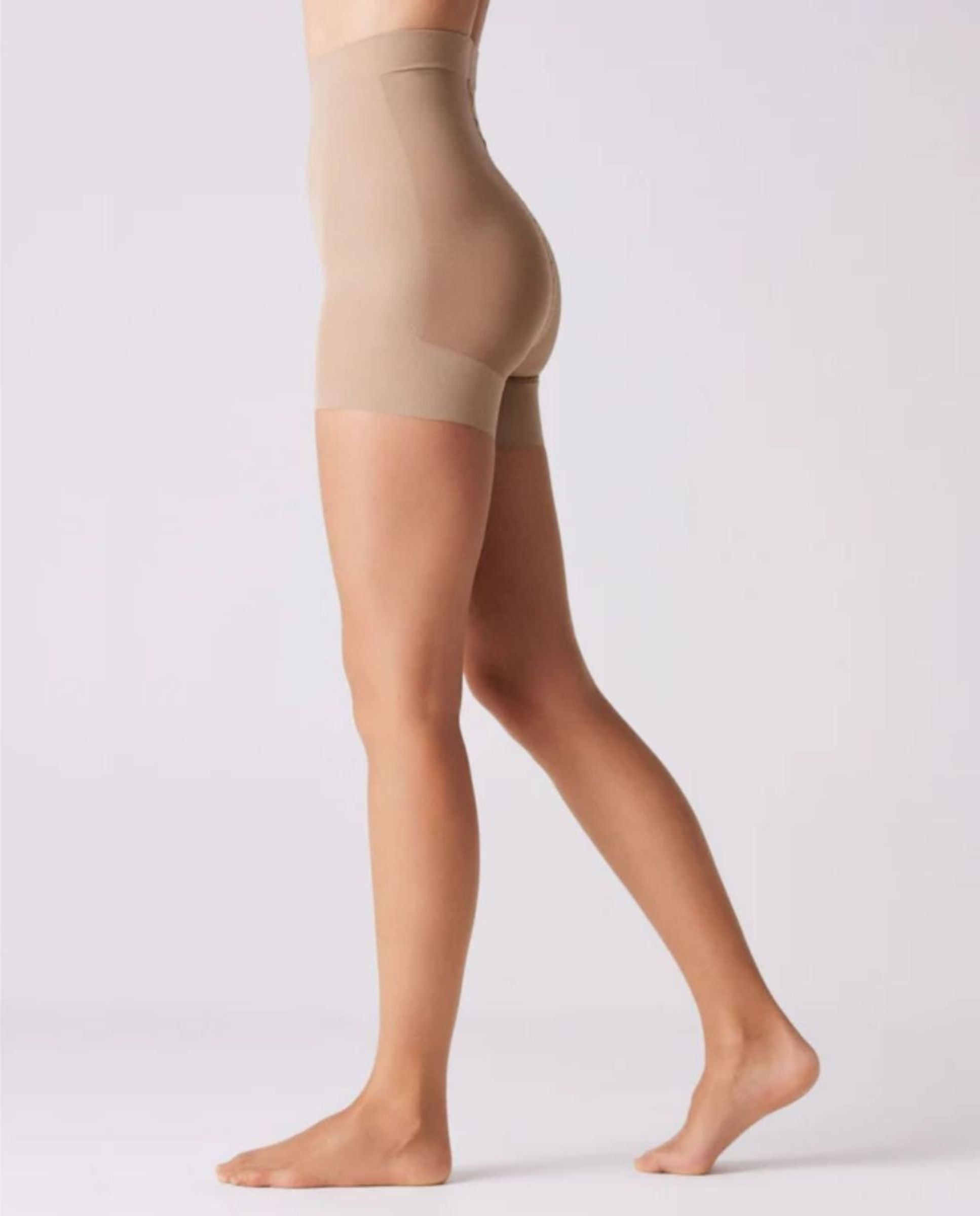 Meia Redutora 15 Denier Bronze metalizado-1