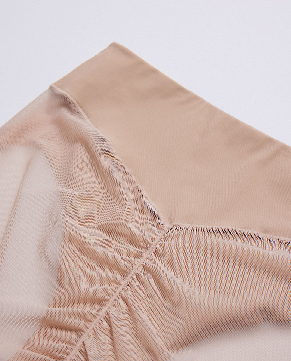 Cueca Redutora de Compressão Média Nude-6