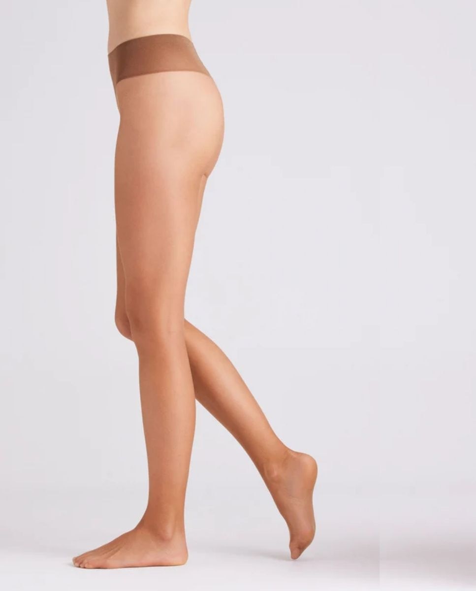 Imagem 0 de Collants de Cintura Baixa 10 Denier Natural