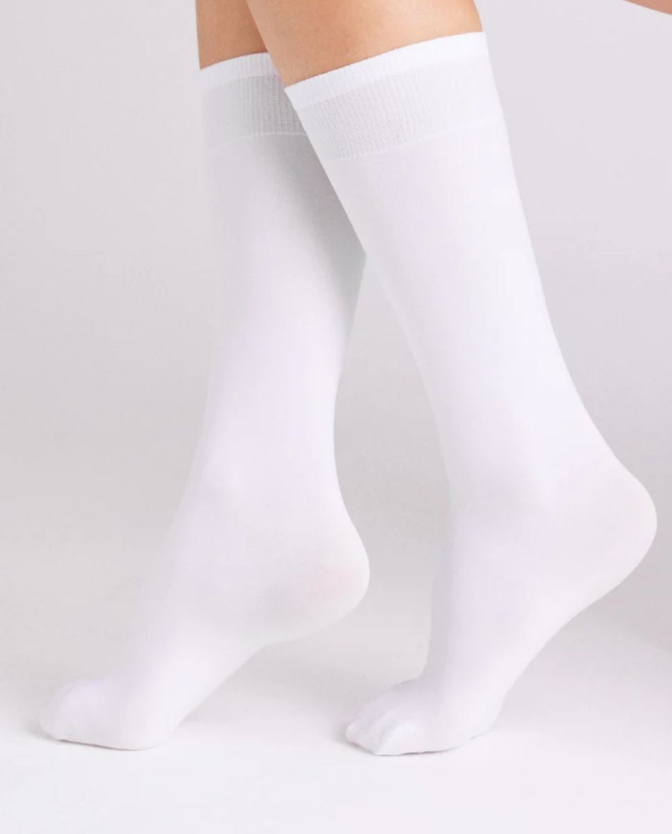 Imagem 0 de Minimeias 2 Compridas Punho Antipressão 70 Denier