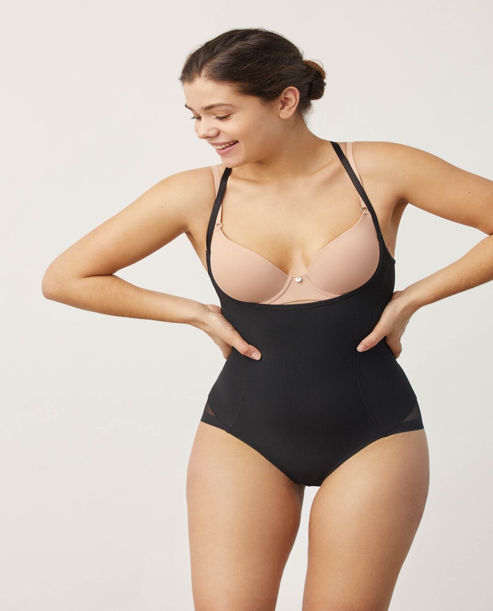 Body Redutor de Tule Preto-6