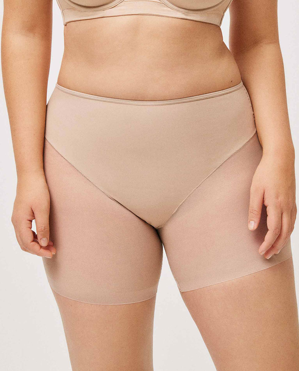 Imagem 0 de Cueca Redutora em Tecido de Tule Compressão Média