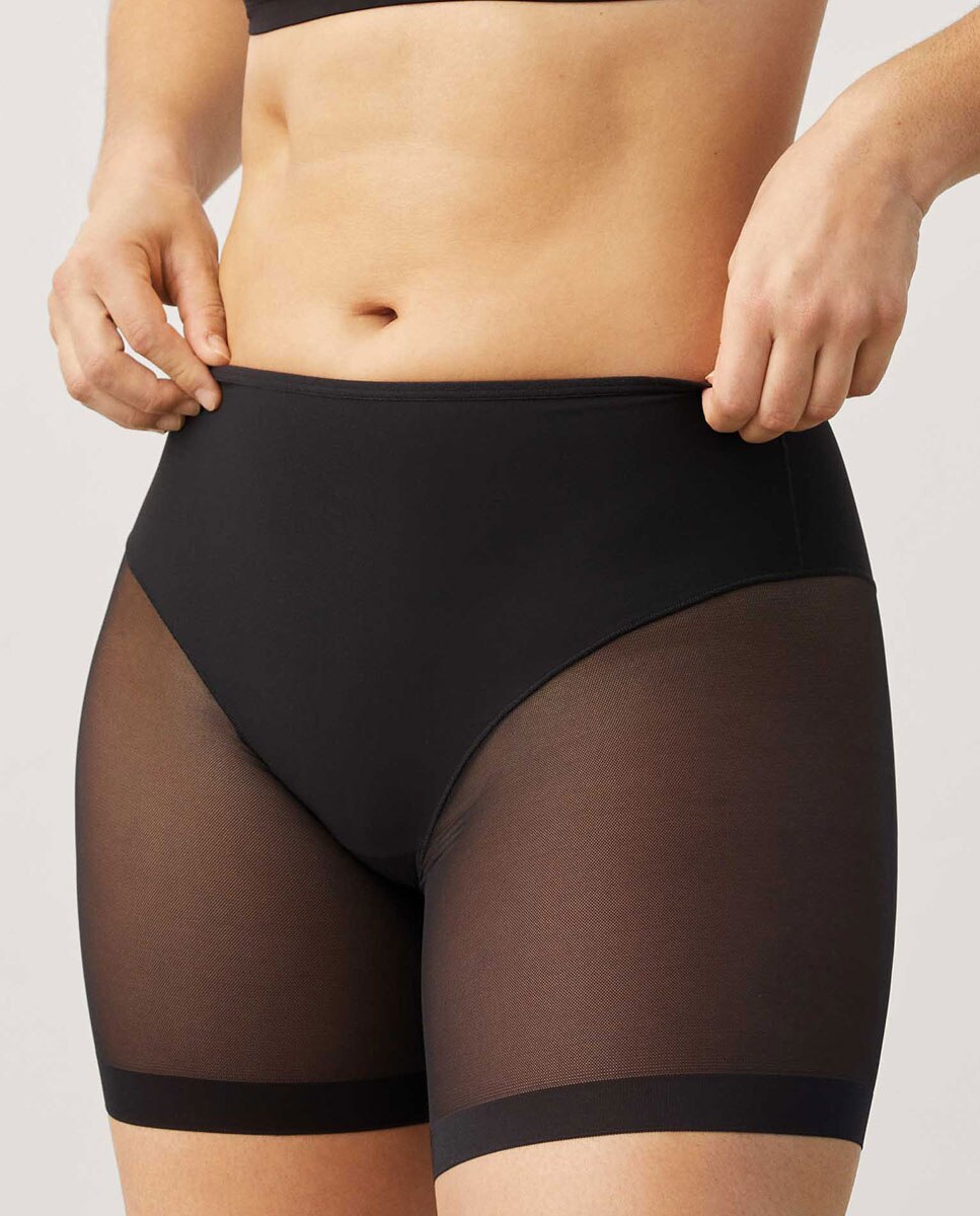 Imagem 0 de Cueca Redutora em Tecido de Tule Compressão Média