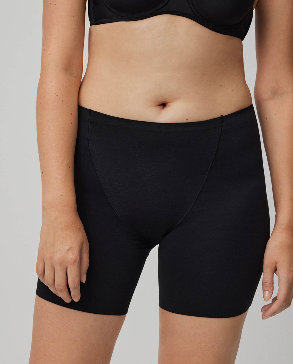 Culotte Antiatrito Corte a Laser Preto-1