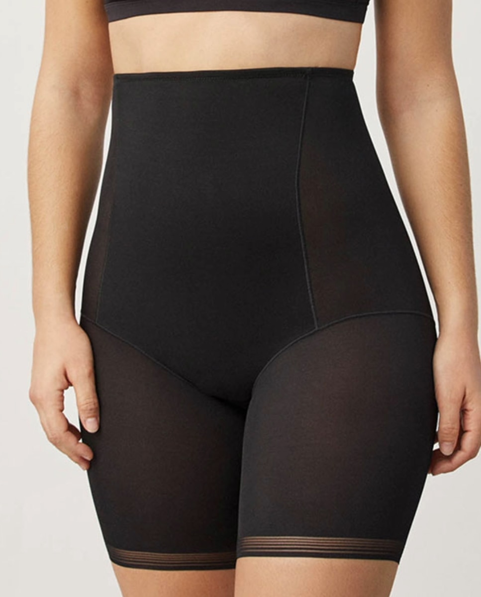 Cueca Redutora Alta Preto-1