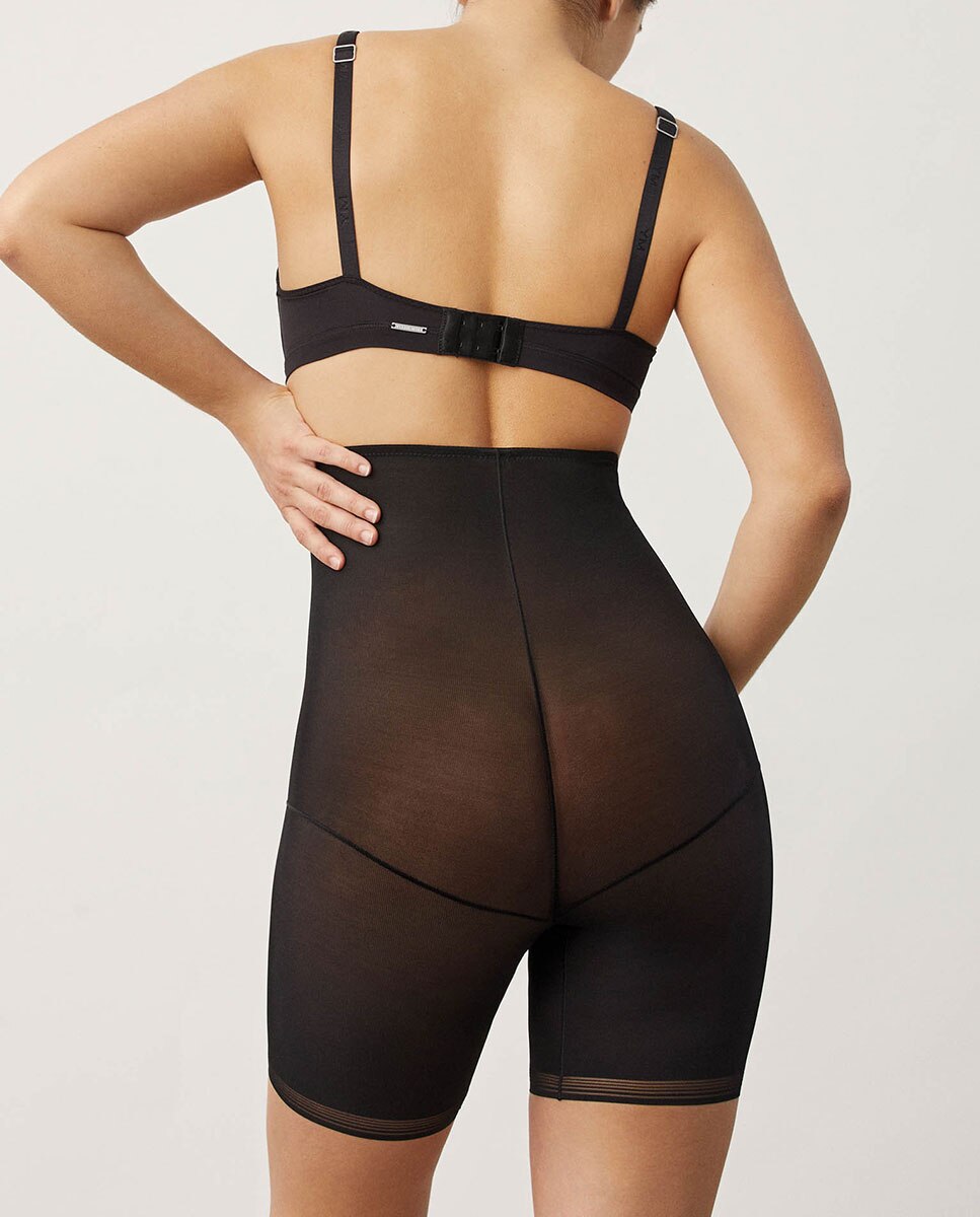 Cueca Redutora Alta Preto-3