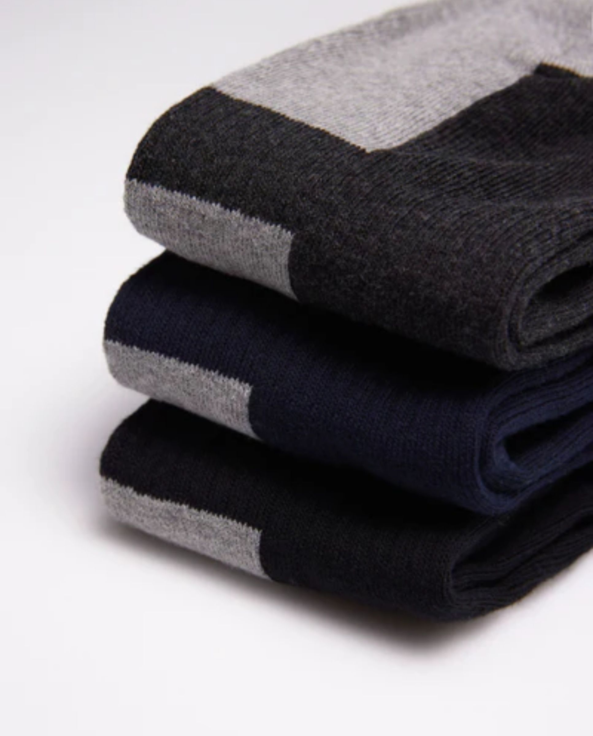 Pack 3 Pinkies Desportivos Cinzento-2