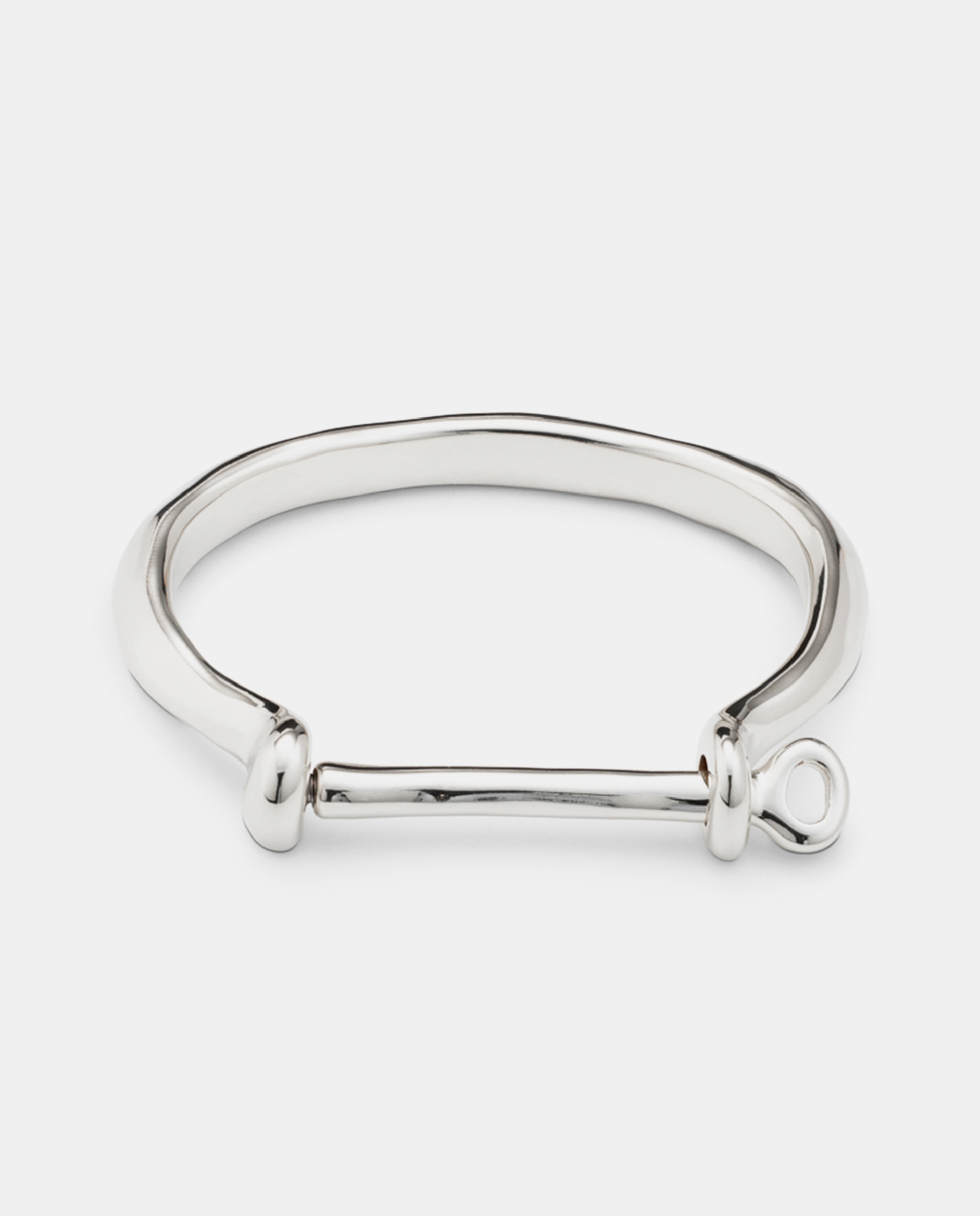 Pulseira Banhada em Prata de Lei Prata-1