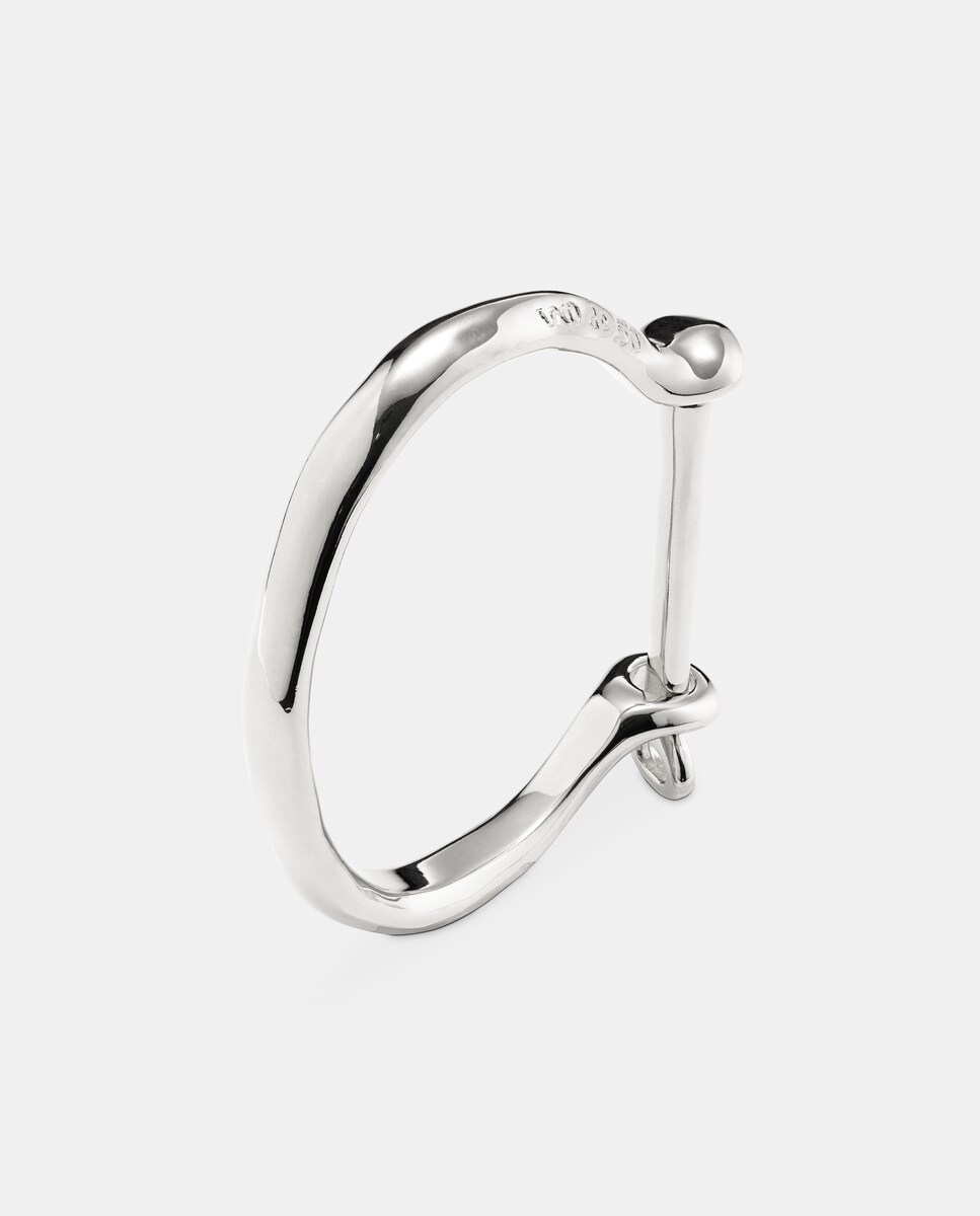 Pulseira Banhada em Prata de Lei Prata-4