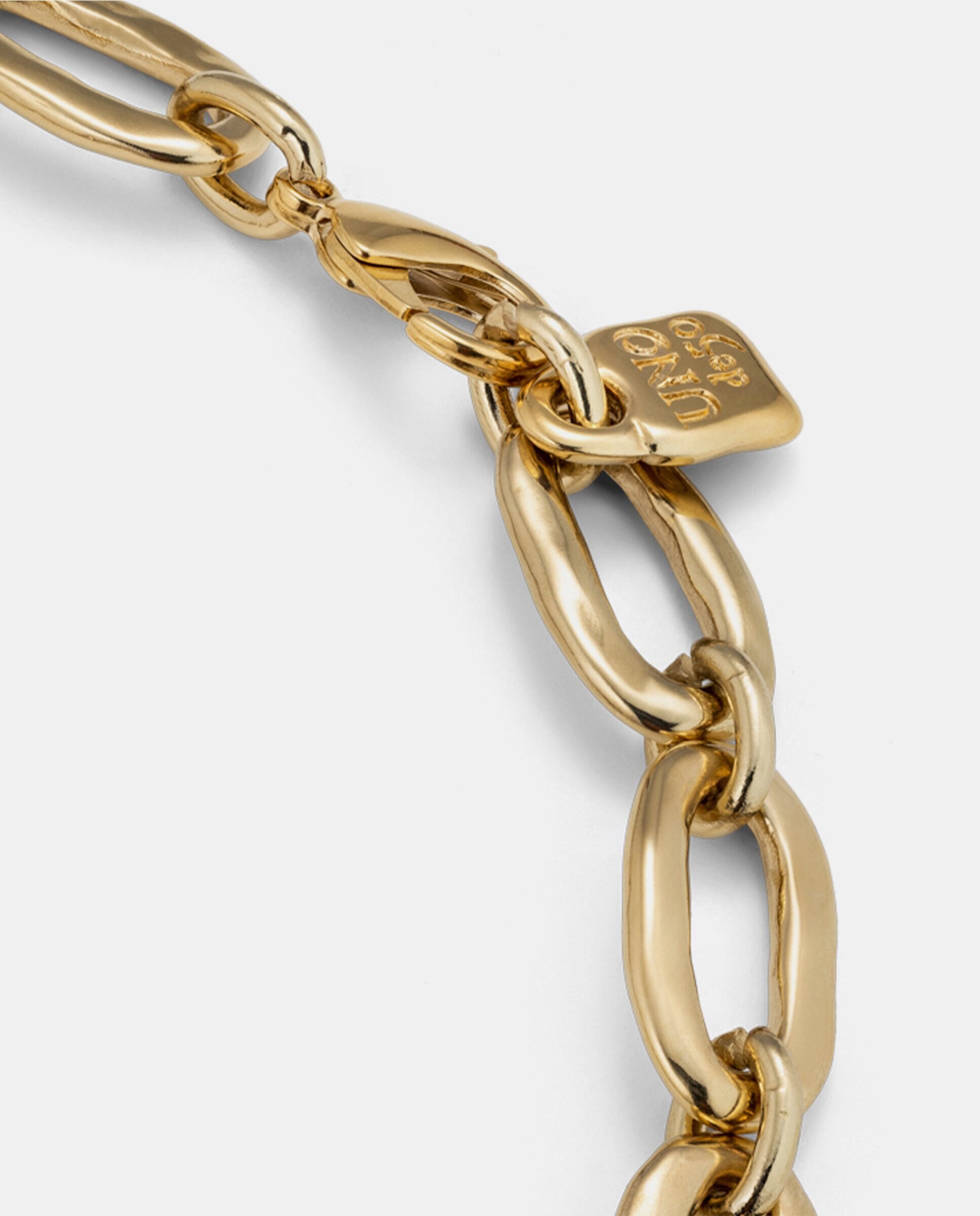 Colar de Elos Banhado a Ouro 18k Ouro-4