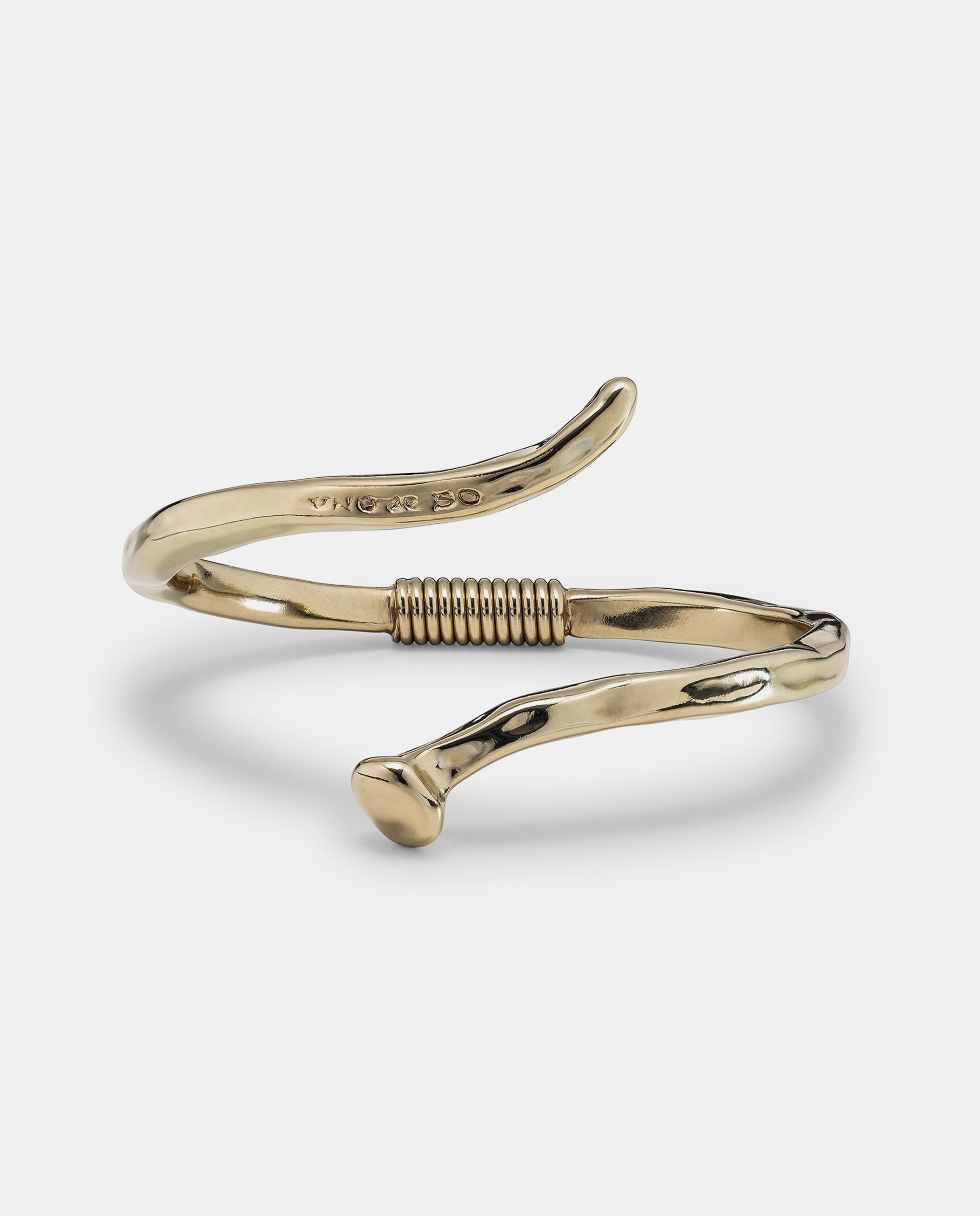 Pulseira Rígida Banhada a Ouro 18k Ouro-1