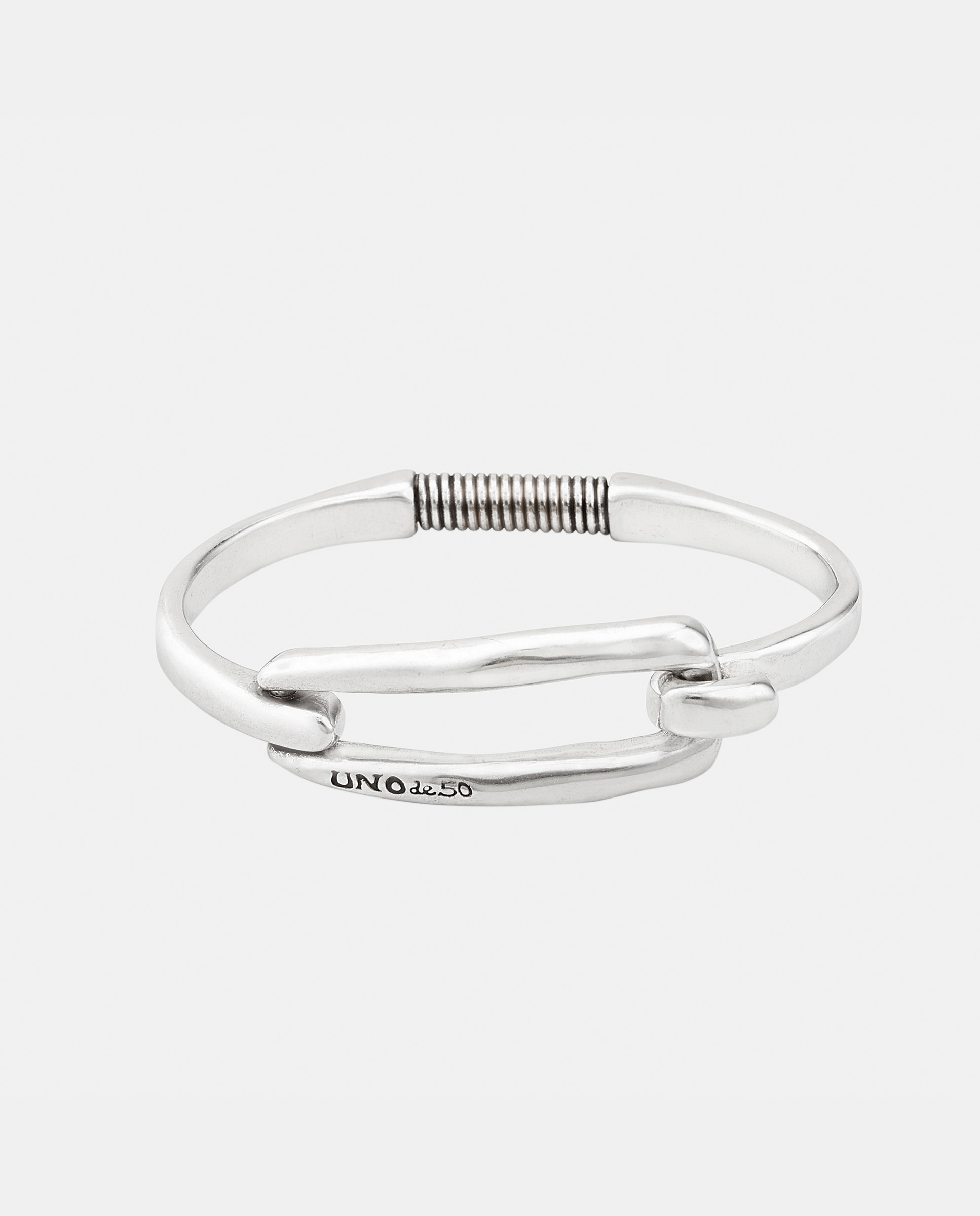 Pulseira Banhada em Prata de Lei Prata-1