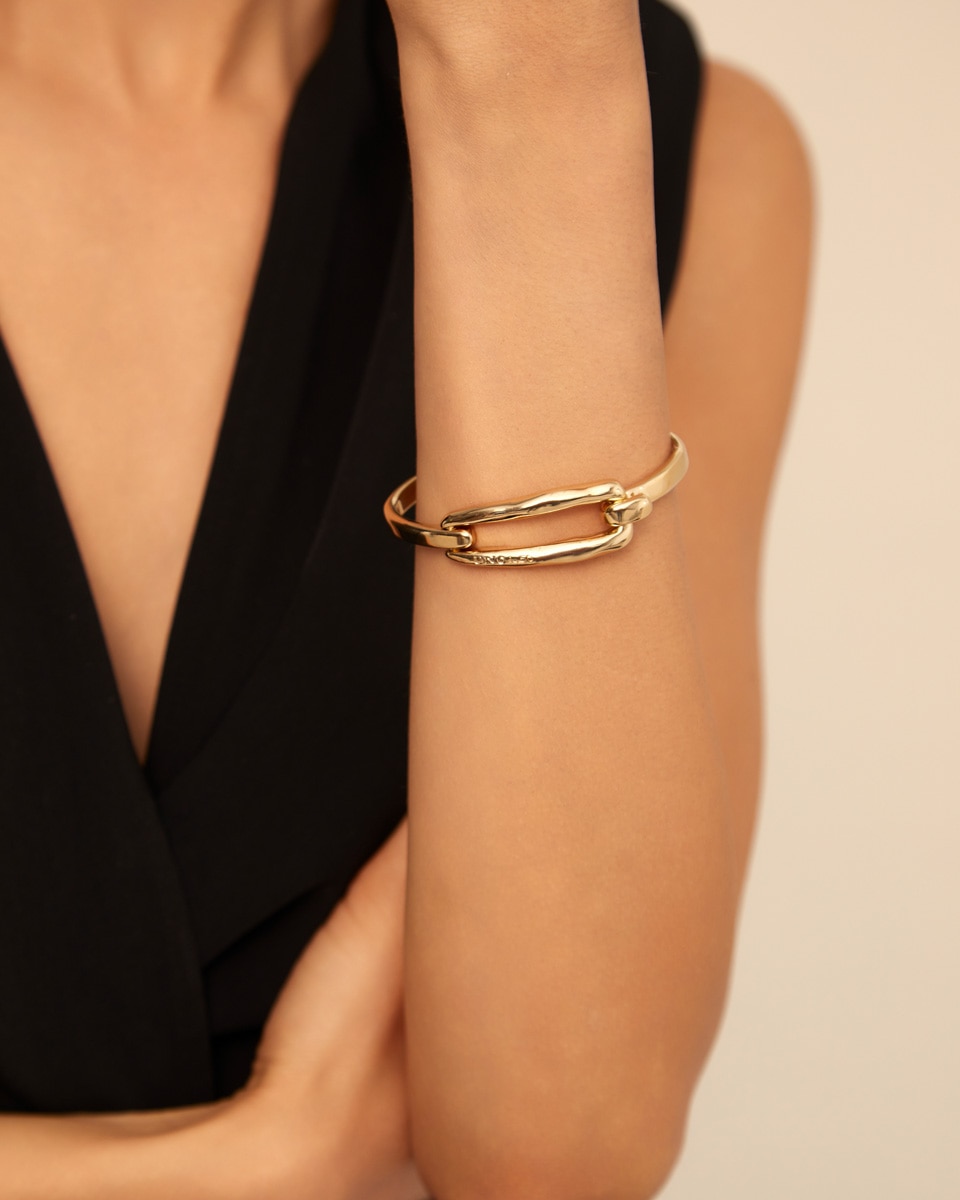 Pulseira Banhada a Ouro 18k Ouro-5