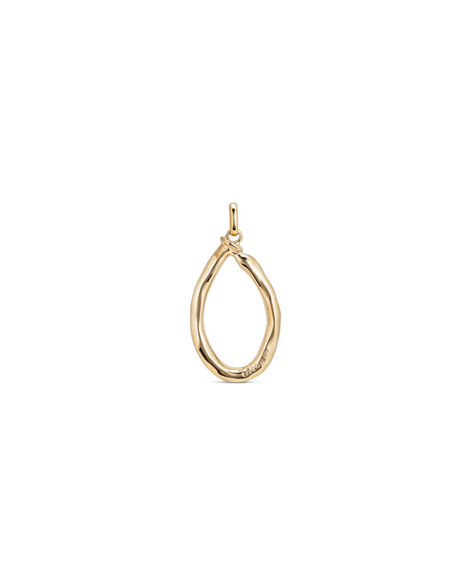 Pendentes Banhados a Ouro 18k de Letra o Ouro-1
