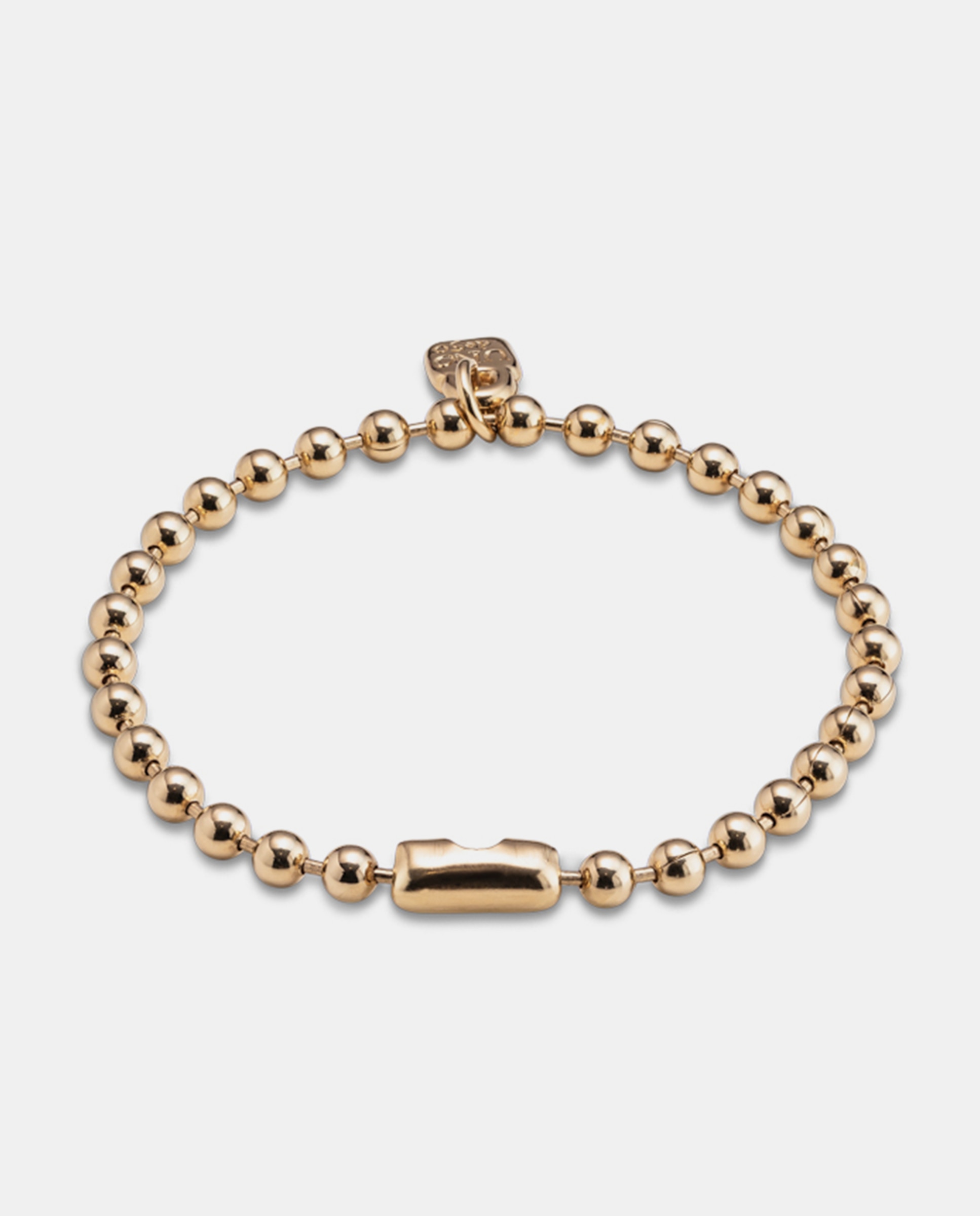 Pulseira de Bolinhas Banhada a Ouro 18k Ouro-3