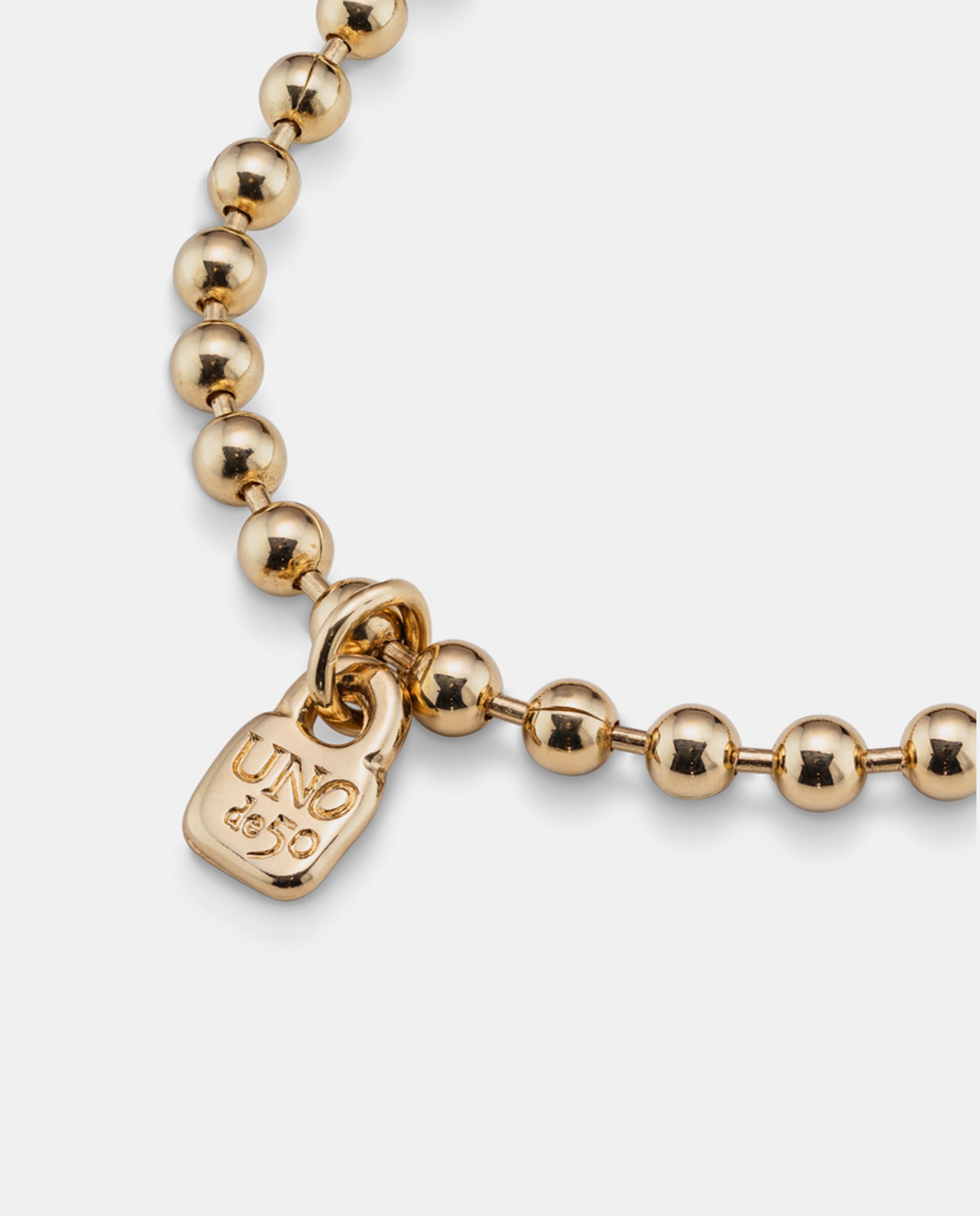 Pulseira de Bolinhas Banhada a Ouro 18k Ouro-4