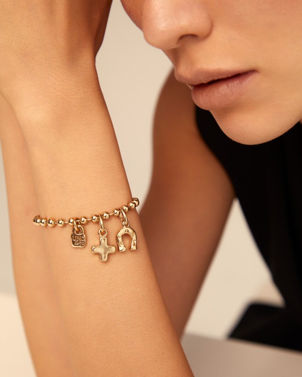 Charm Ferradura Banhado a Ouro 18k Ouro-4