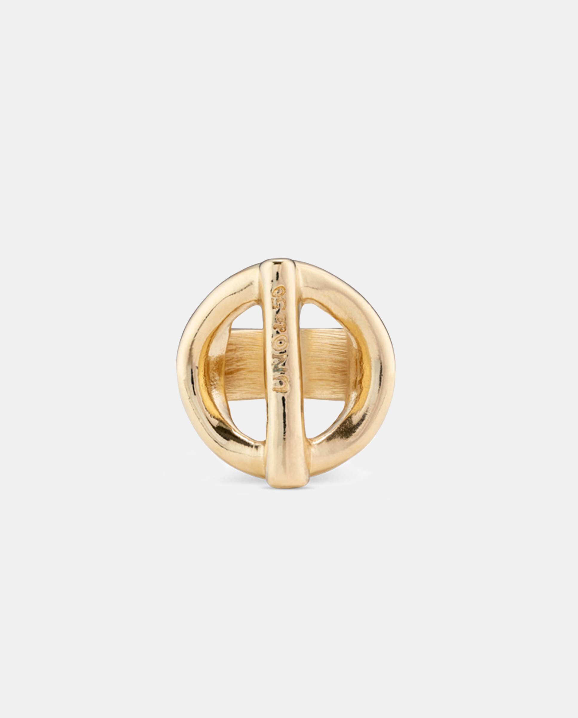 Anel Banhado a Ouro de 18k Ouro-1