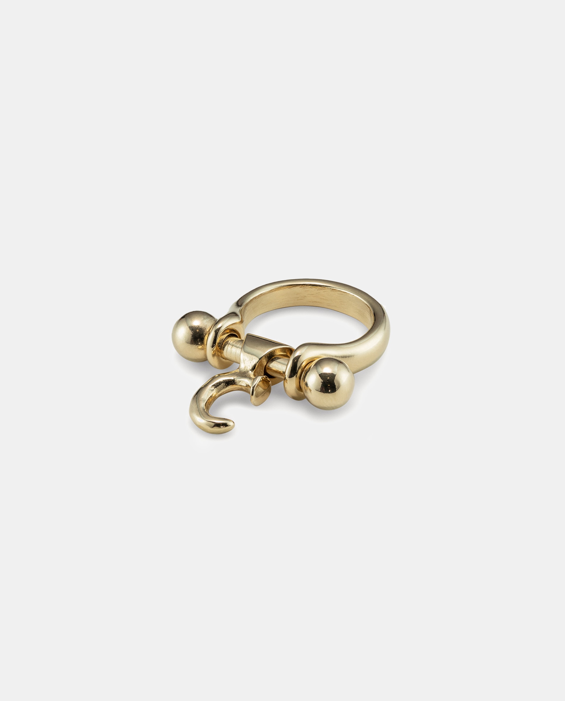 Anel Banhado a Ouro 18k Ouro-4