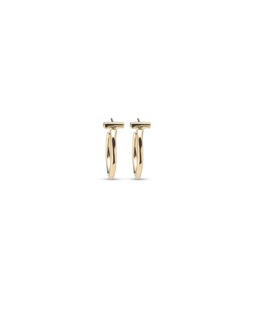 Imagem 0 de Brincos Redondos Banhados em Ouro de 18k