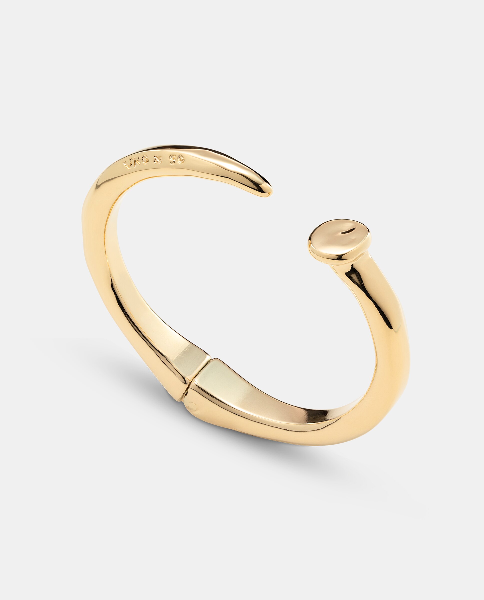 Pulseira Rígida Banhada a Ouro 18k Ouro-4