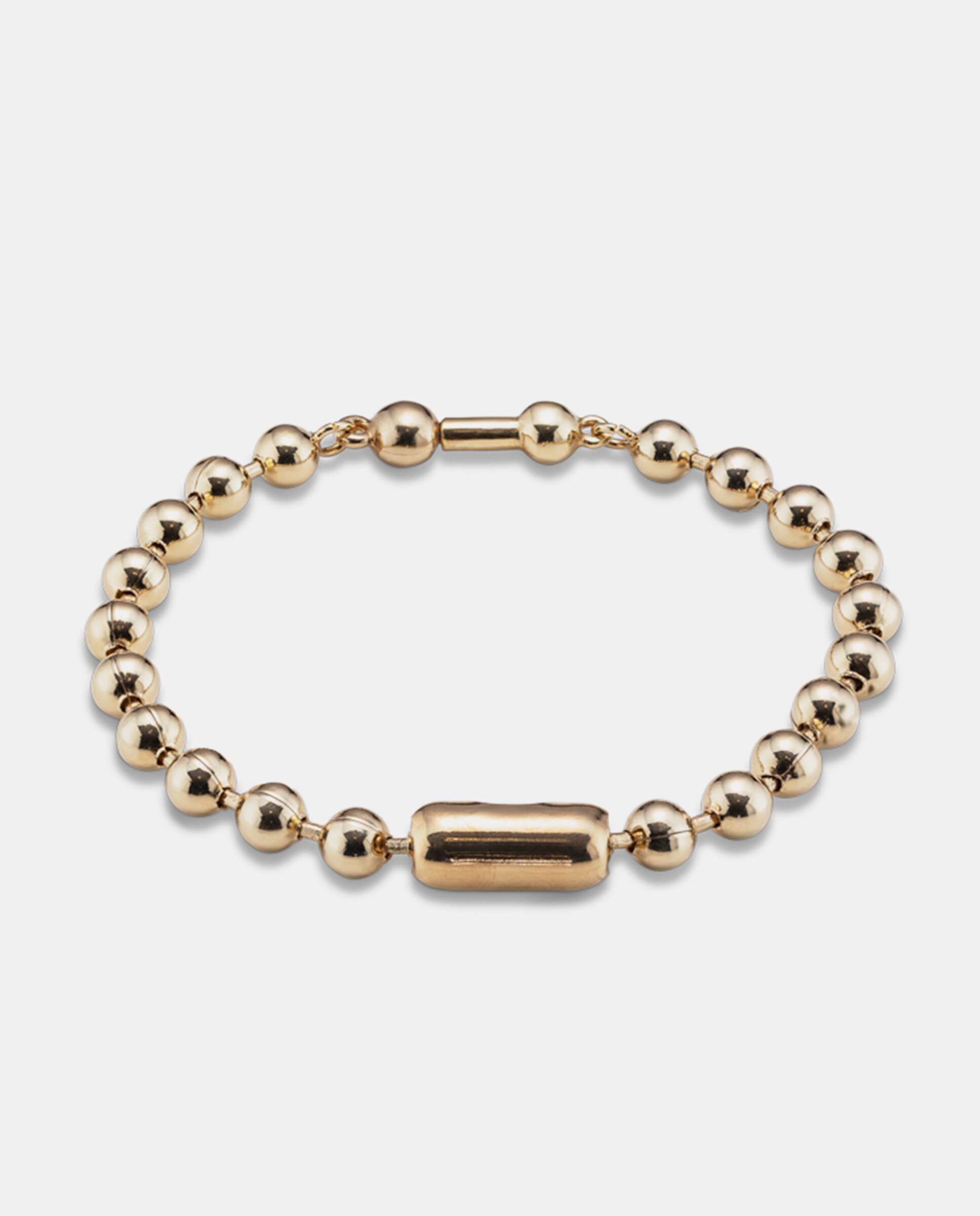 Pulseira de Corrente Banhada em Ouro 18k Ouro-3