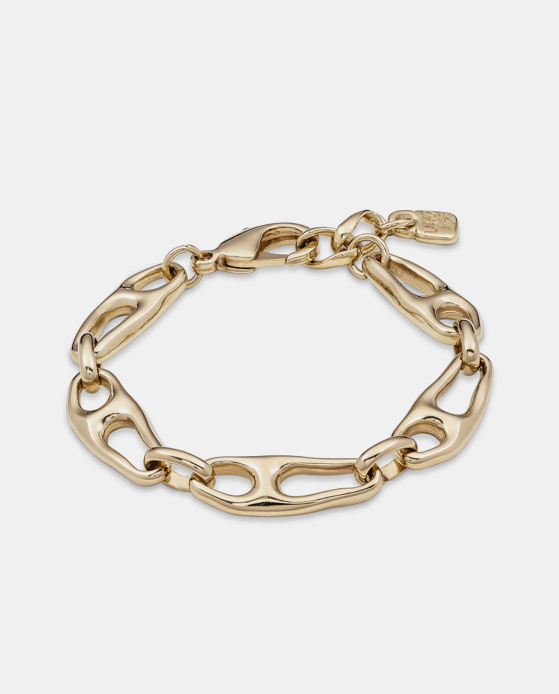 Pulseira Banhada a Ouro de 18k de Elos Ouro-1