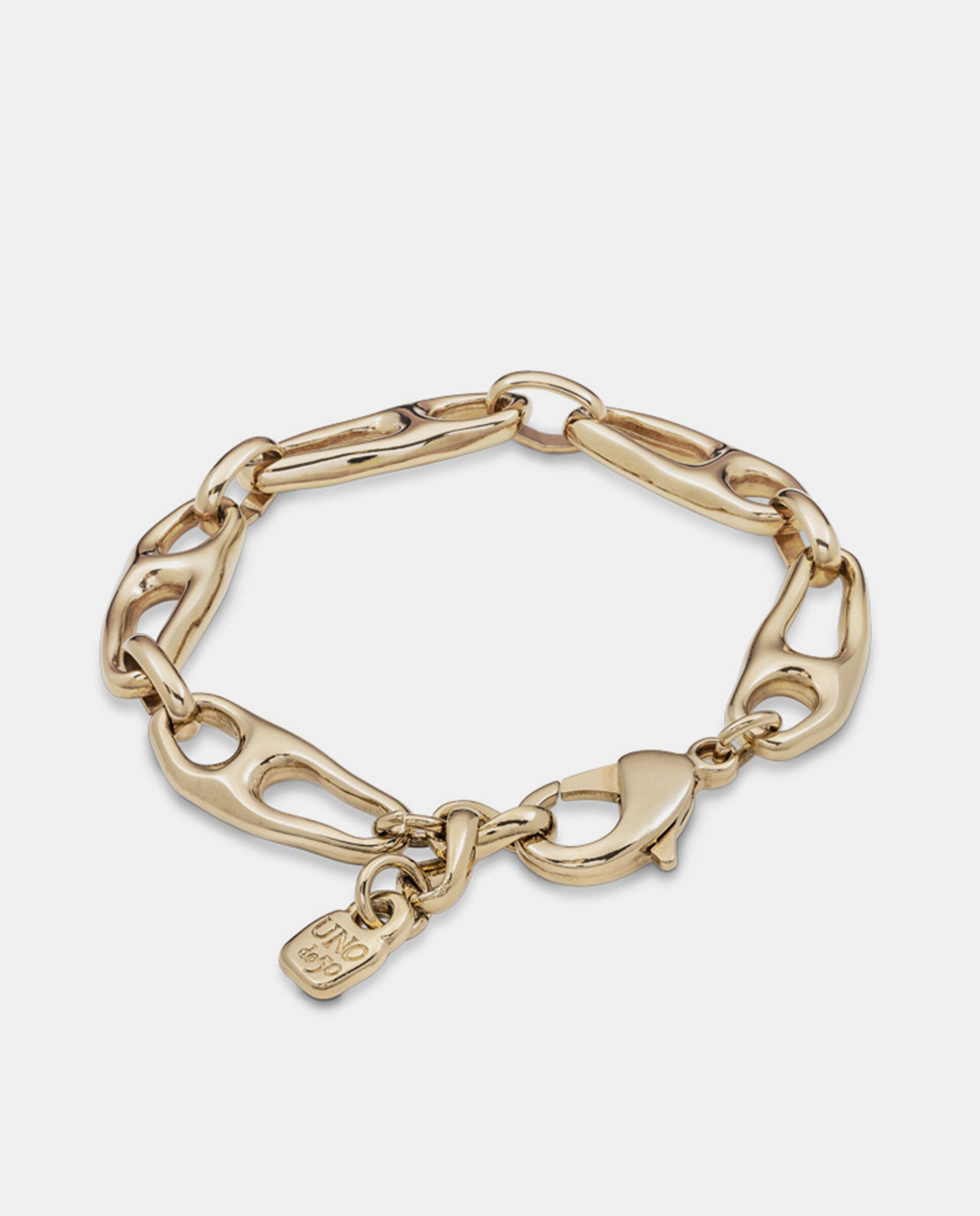 Pulseira Banhada a Ouro de 18k de Elos Ouro-3