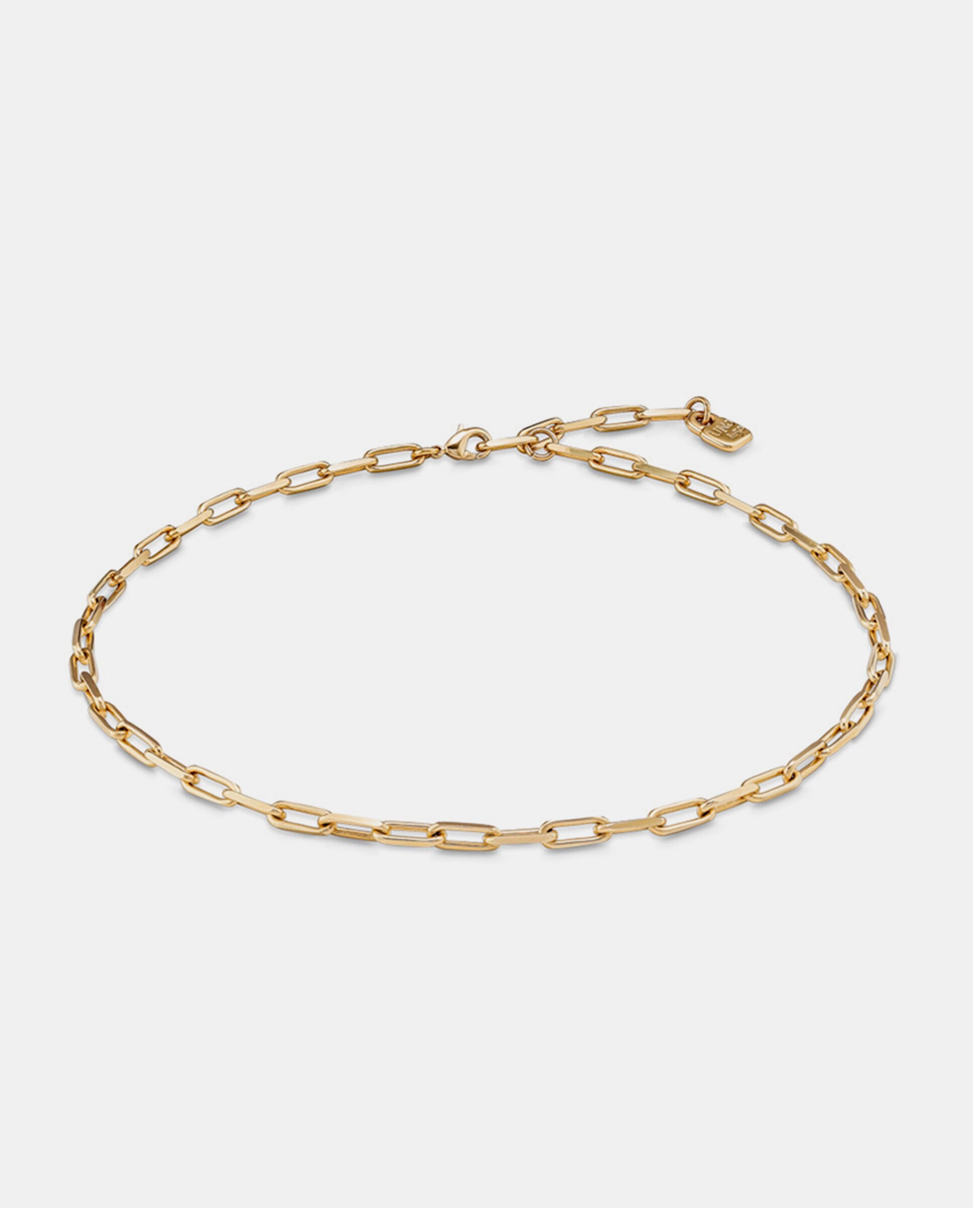 Corrente Curta Banhada a Ouro de 18k Ouro-3