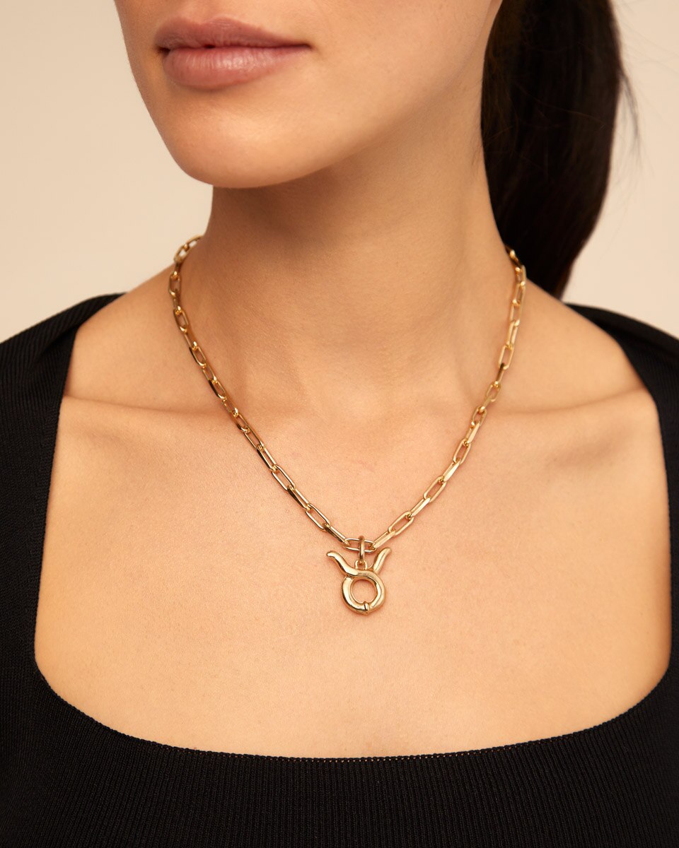 Corrente Curta Banhada a Ouro de 18k Ouro-5