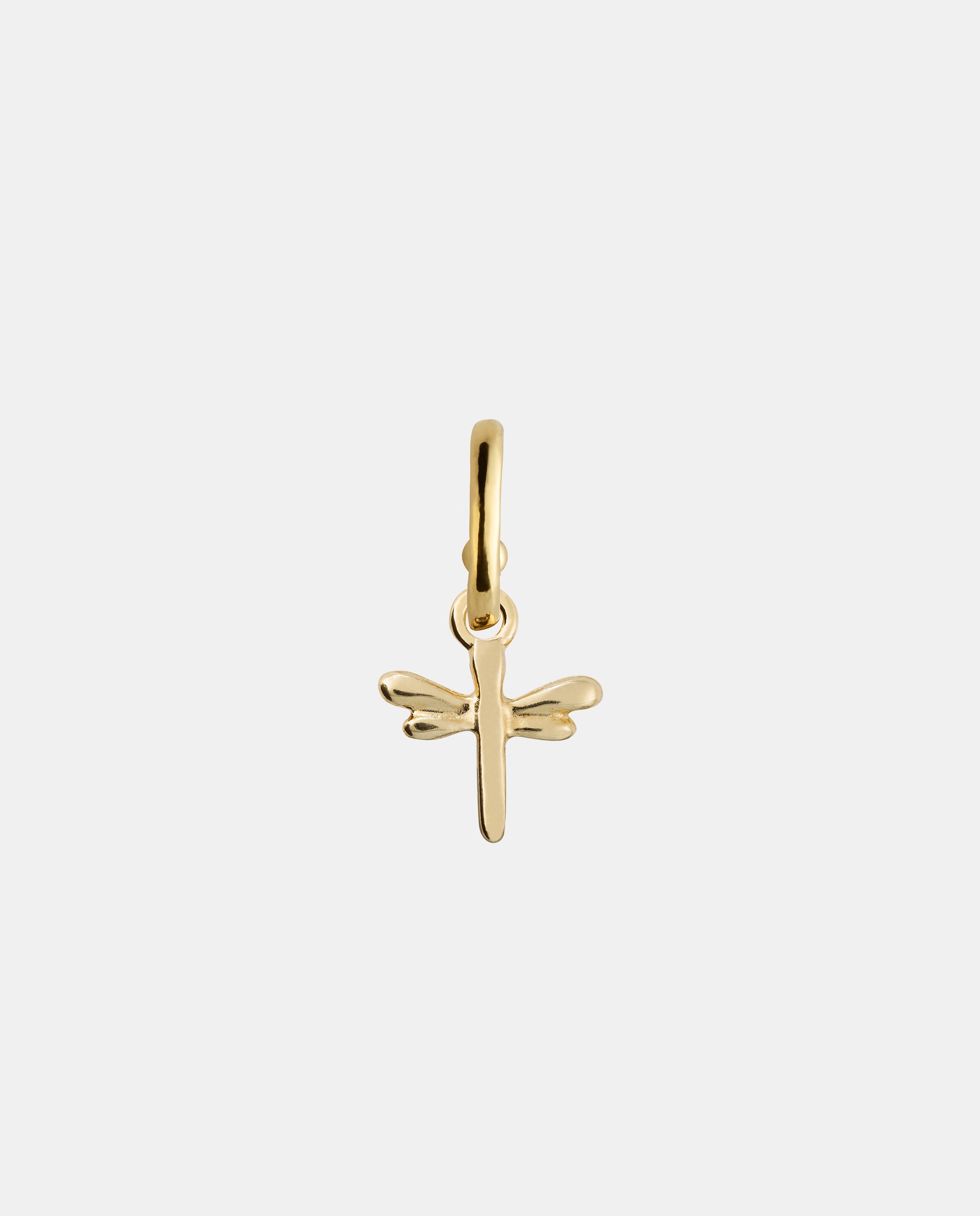 Charm de Piercing Banhado a Ouro de 18k de Libélula Ouro-1