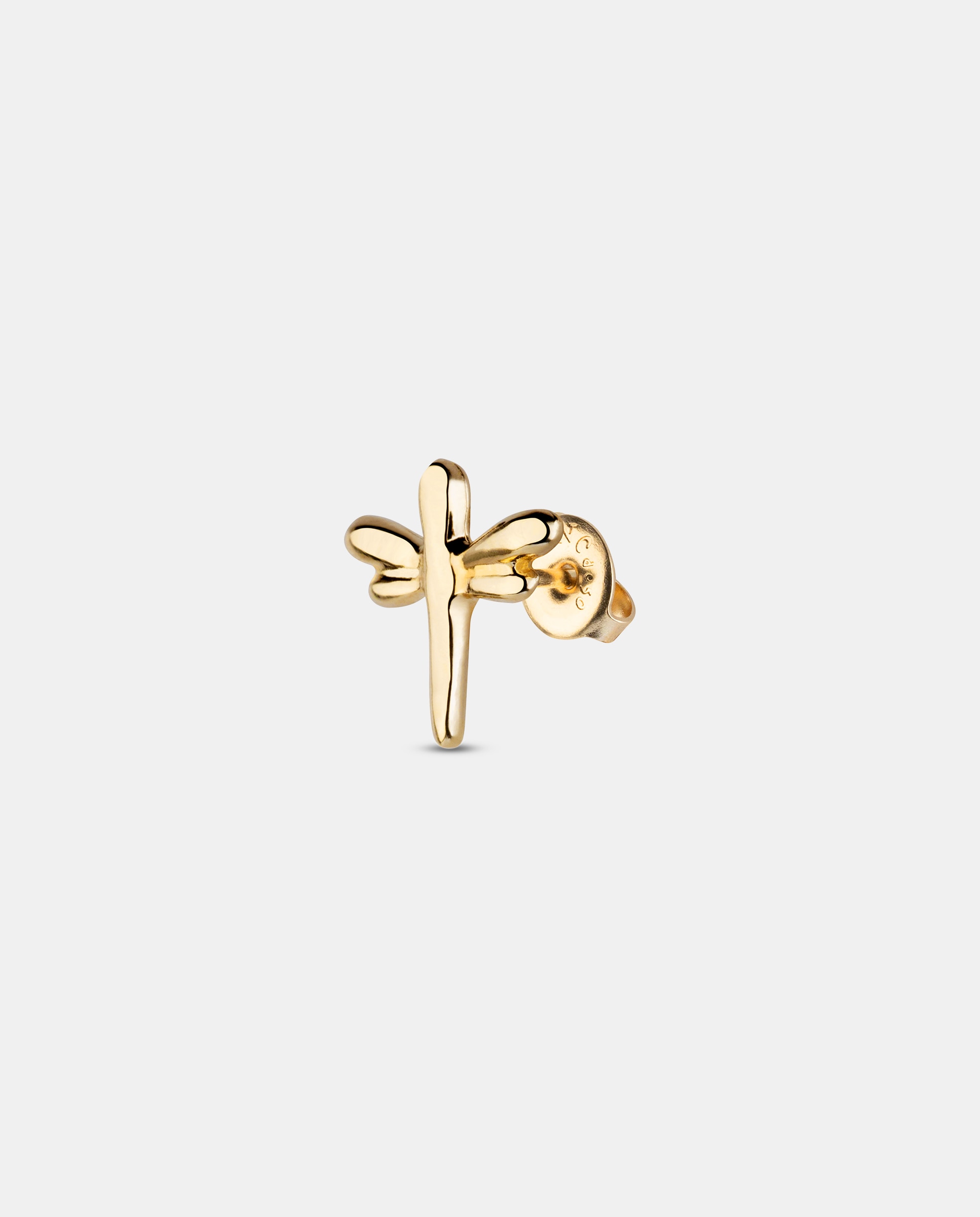 Piercing Banhado a Ouro 18k de Libélula Ouro-3