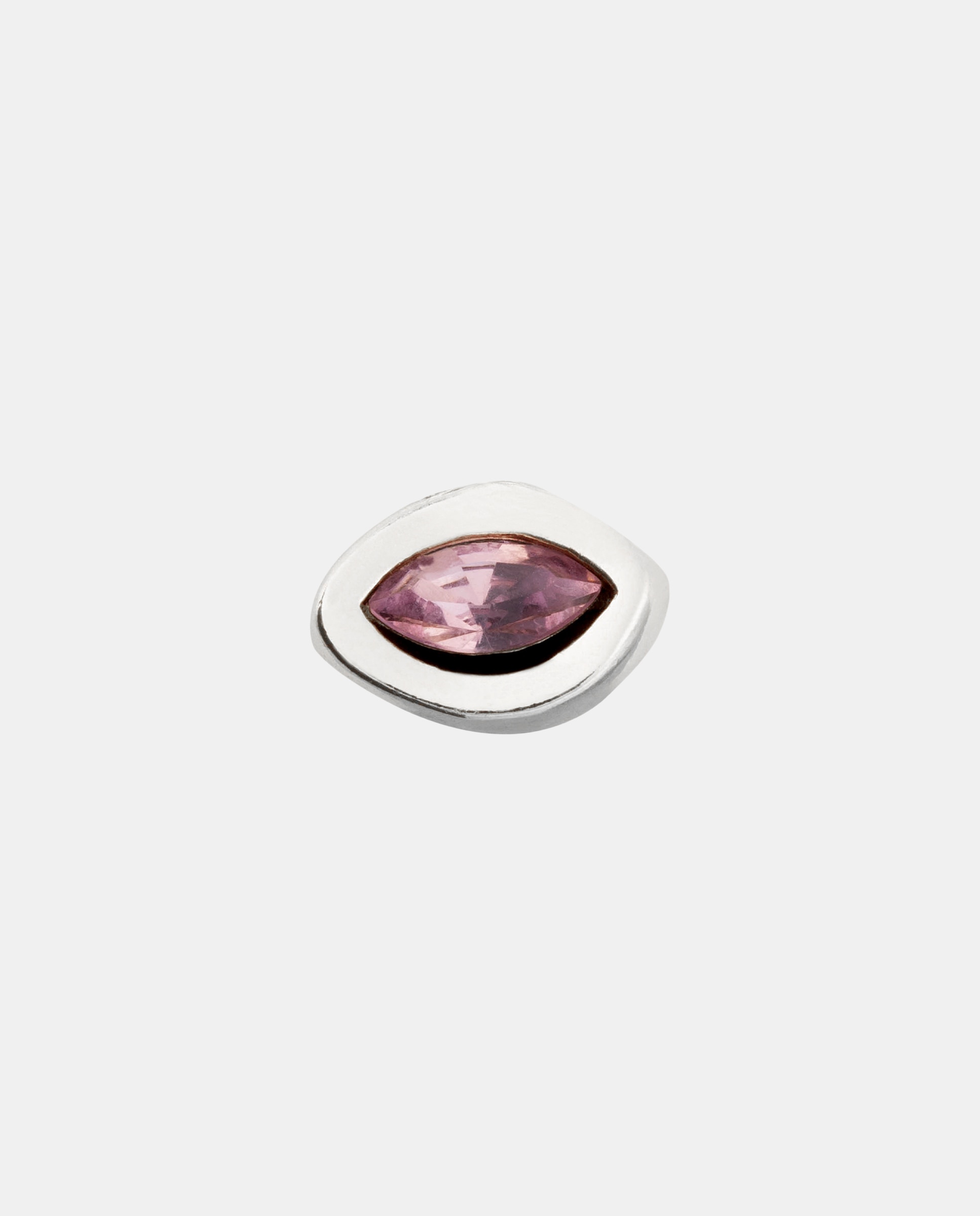 Imagem 0 de Piercing Banhado em Prata de Lei e Cristal