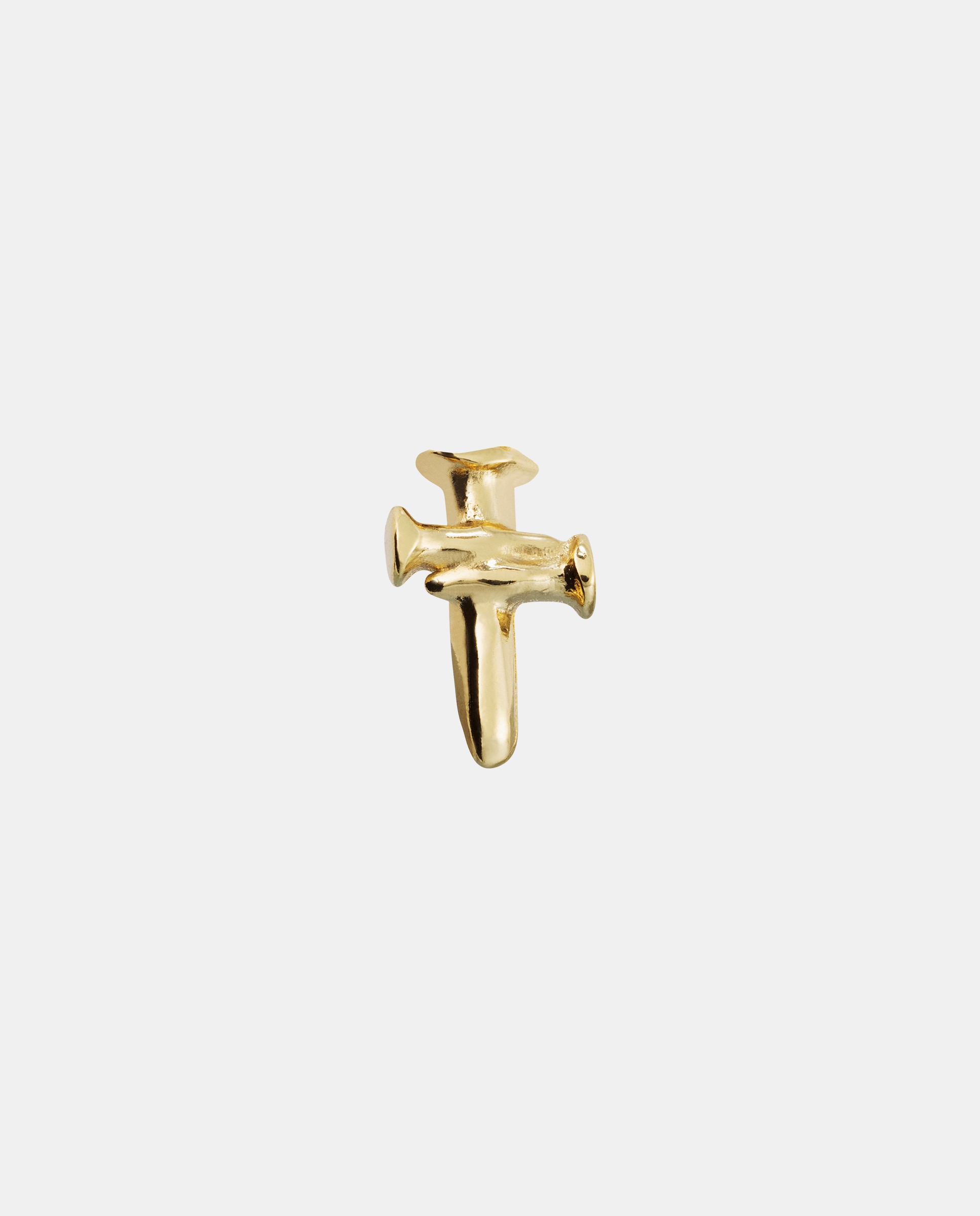 Piercing Banhado a Ouro 18k de Cruz Ouro-1