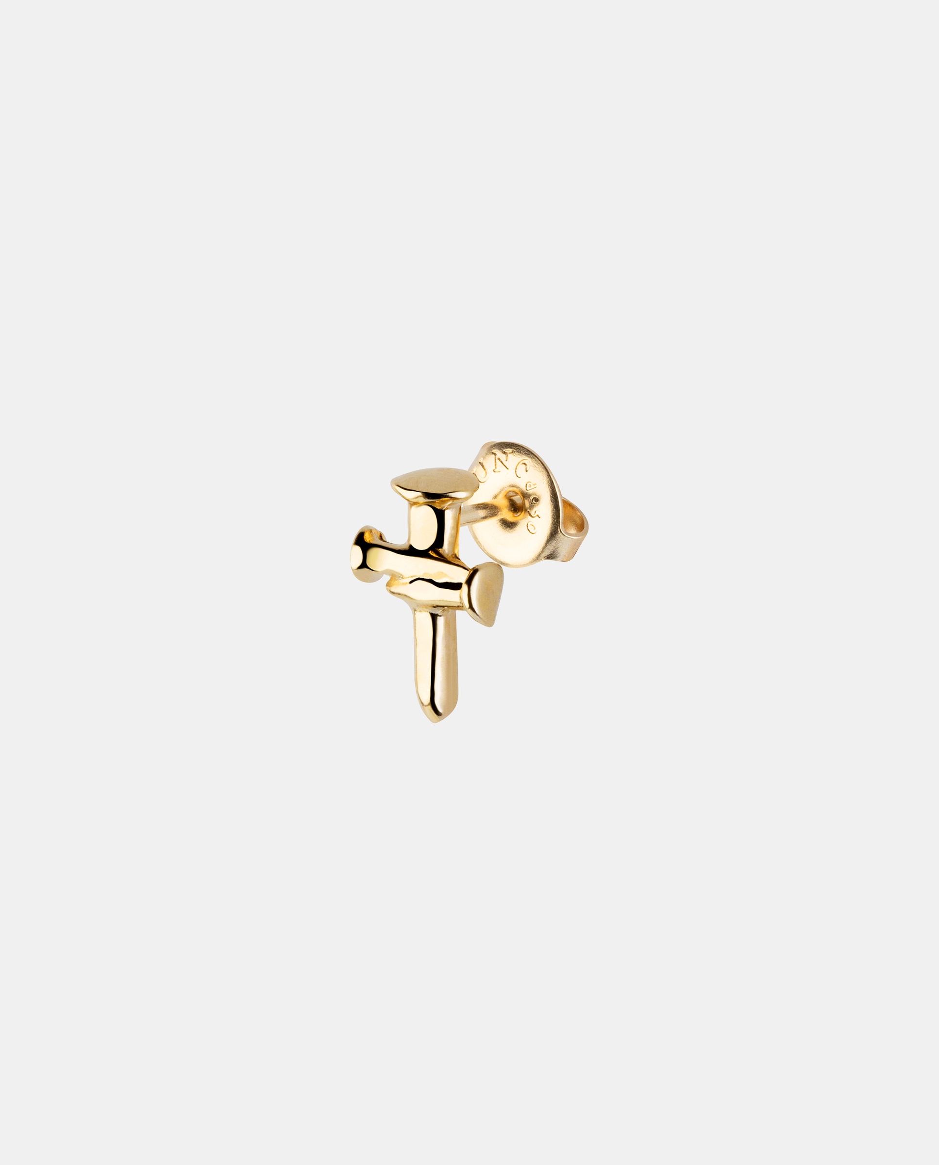 Piercing Banhado a Ouro 18k de Cruz Ouro-3