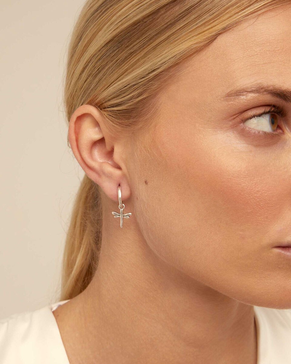 Piercing Banhado em Prata de Lei de Argola Prata-5