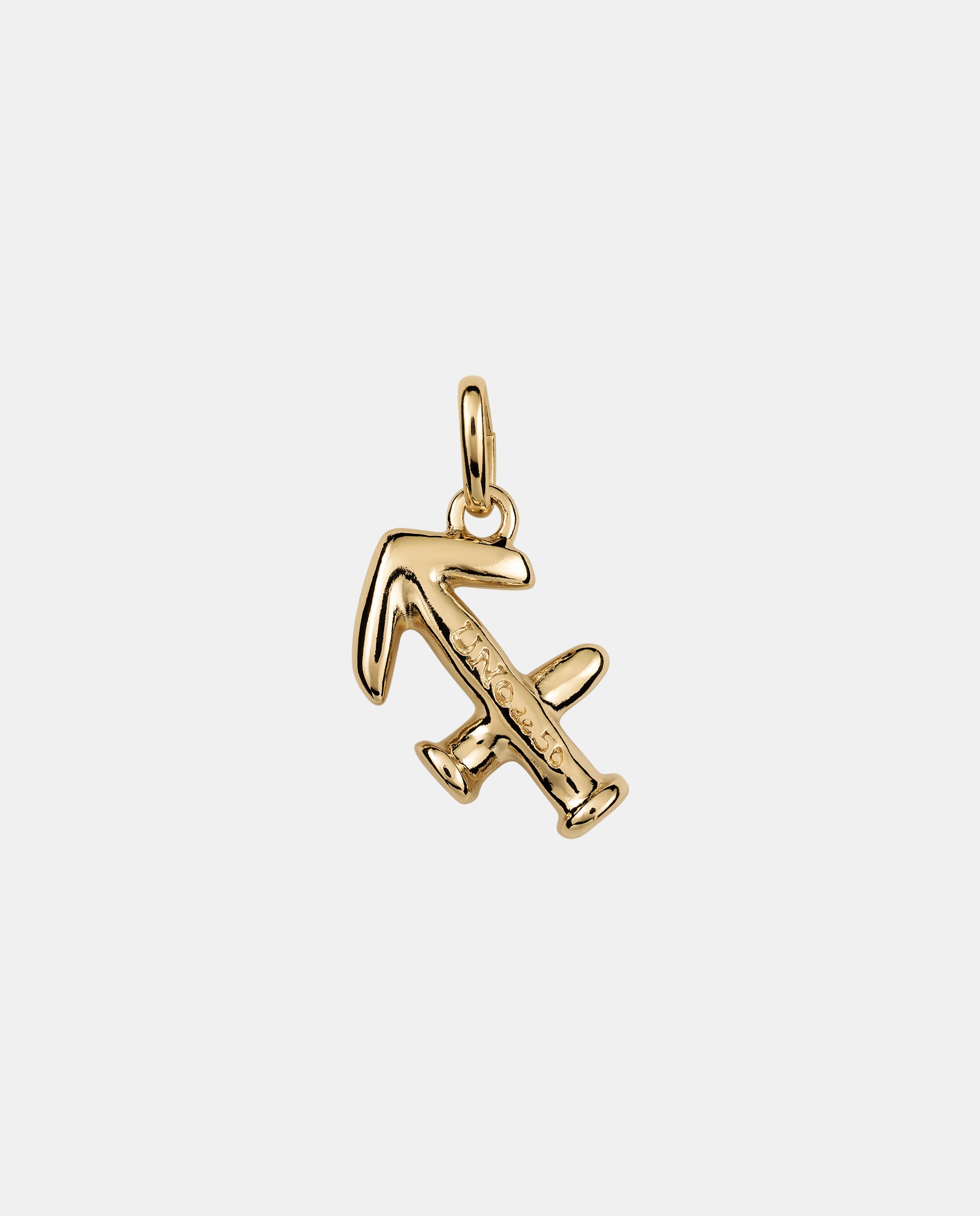 Charm Banhado em Ouro de 18k com Forma de Signo Sagitário Ouro-1