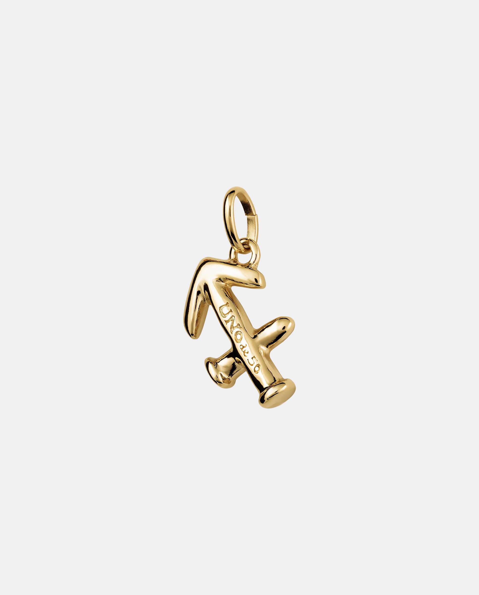Charm Banhado em Ouro de 18k com Forma de Signo Sagitário Ouro-2